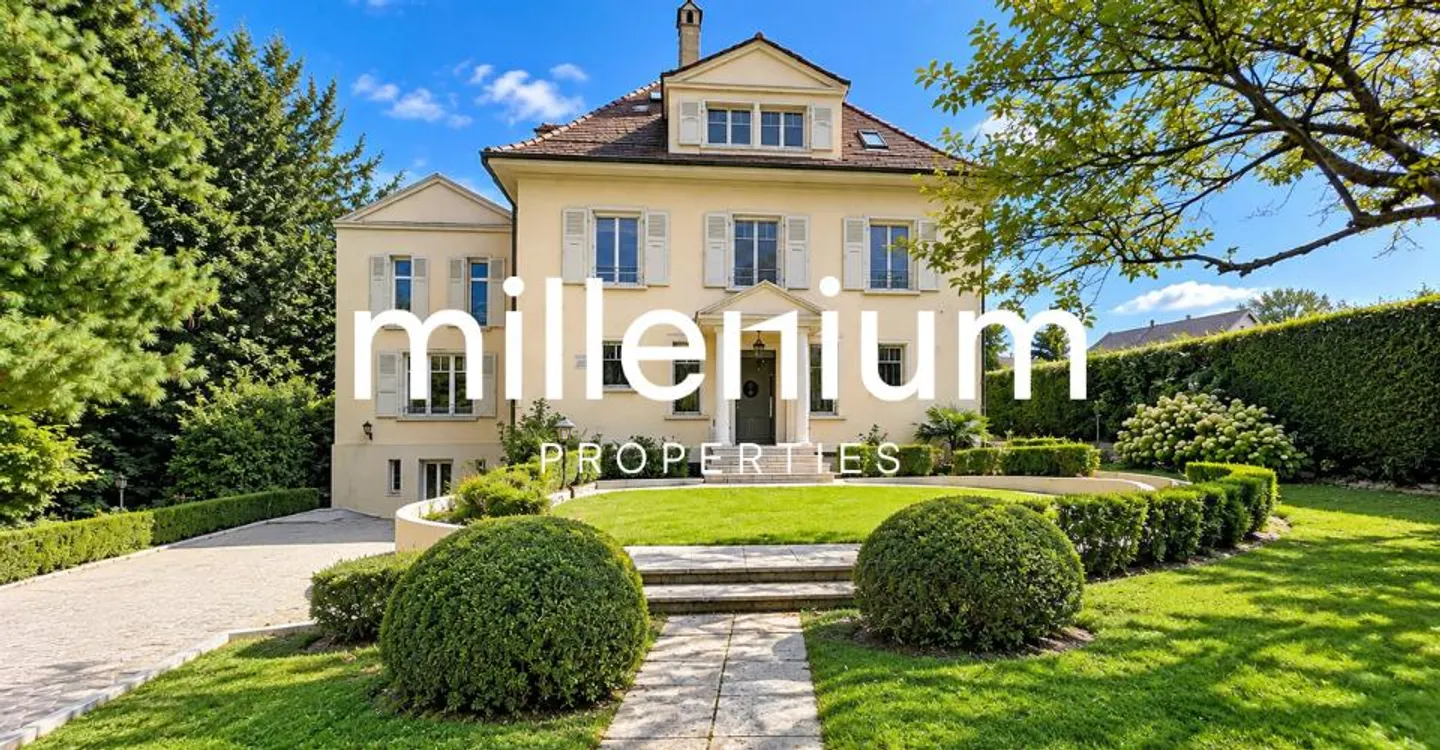 Characterful Master Villa in the Heart of a Green Setting in Nyon - Photo 10 of 10