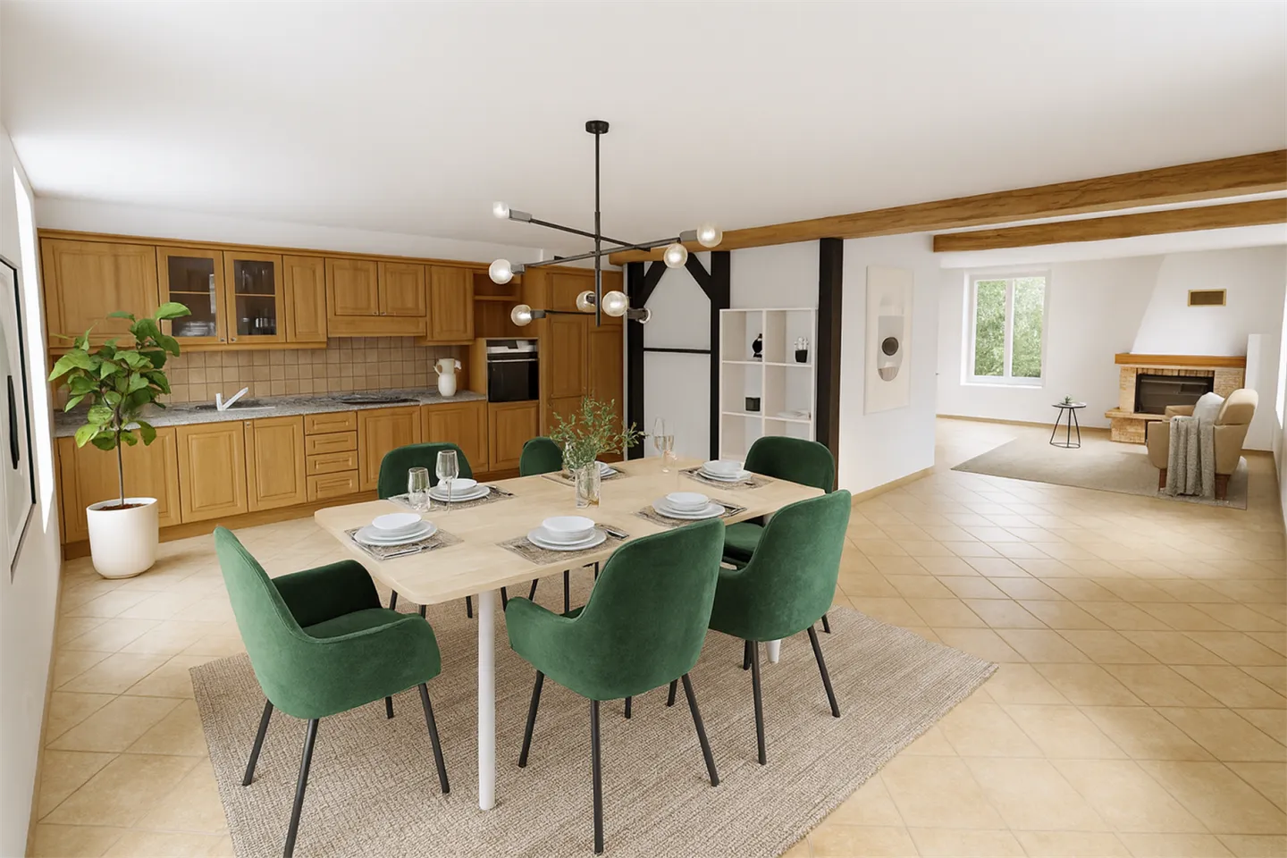Sonvilier, superb 5.5-room apartment on the 1st floor - Photo 1 of 8