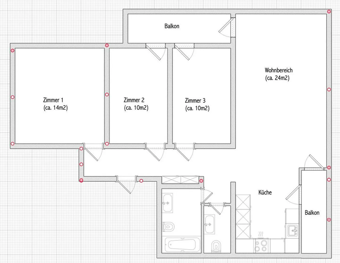 Appartamento 4,5 locali - Foto 9 di 9
