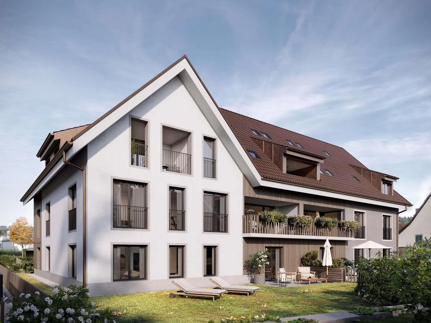 Stylish living in the green – 4.5-room apartment with sunny loggia - Photo 2 of 7