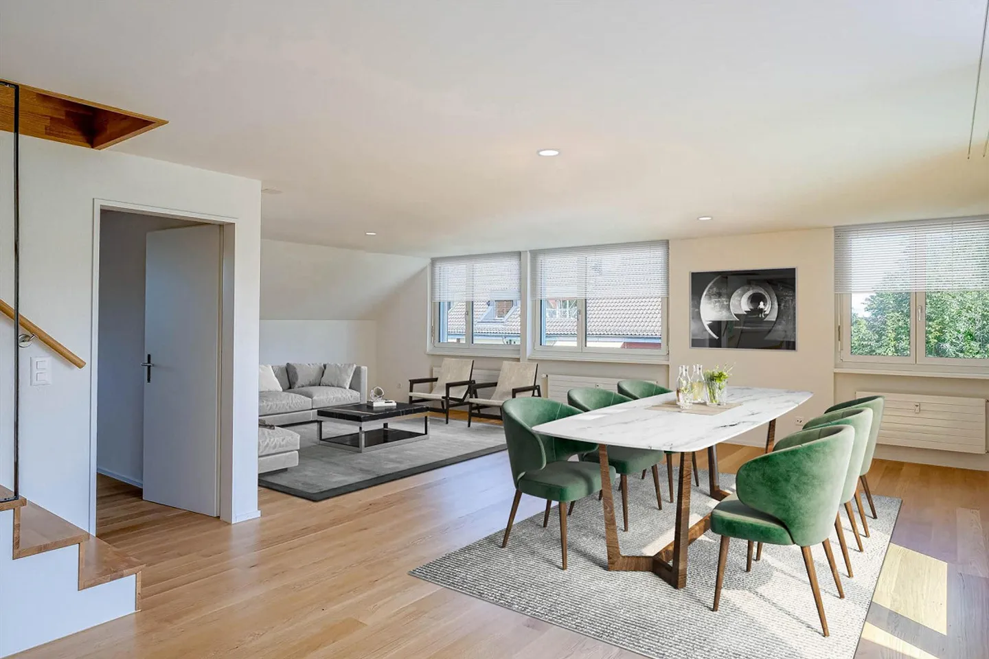 Maisonette unique à Guggeien - Photo 2 sur 10