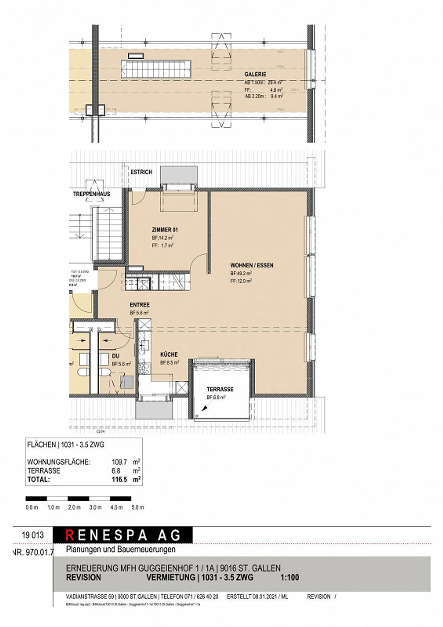 Maisonette unique à Guggeien - Photo 10 sur 10