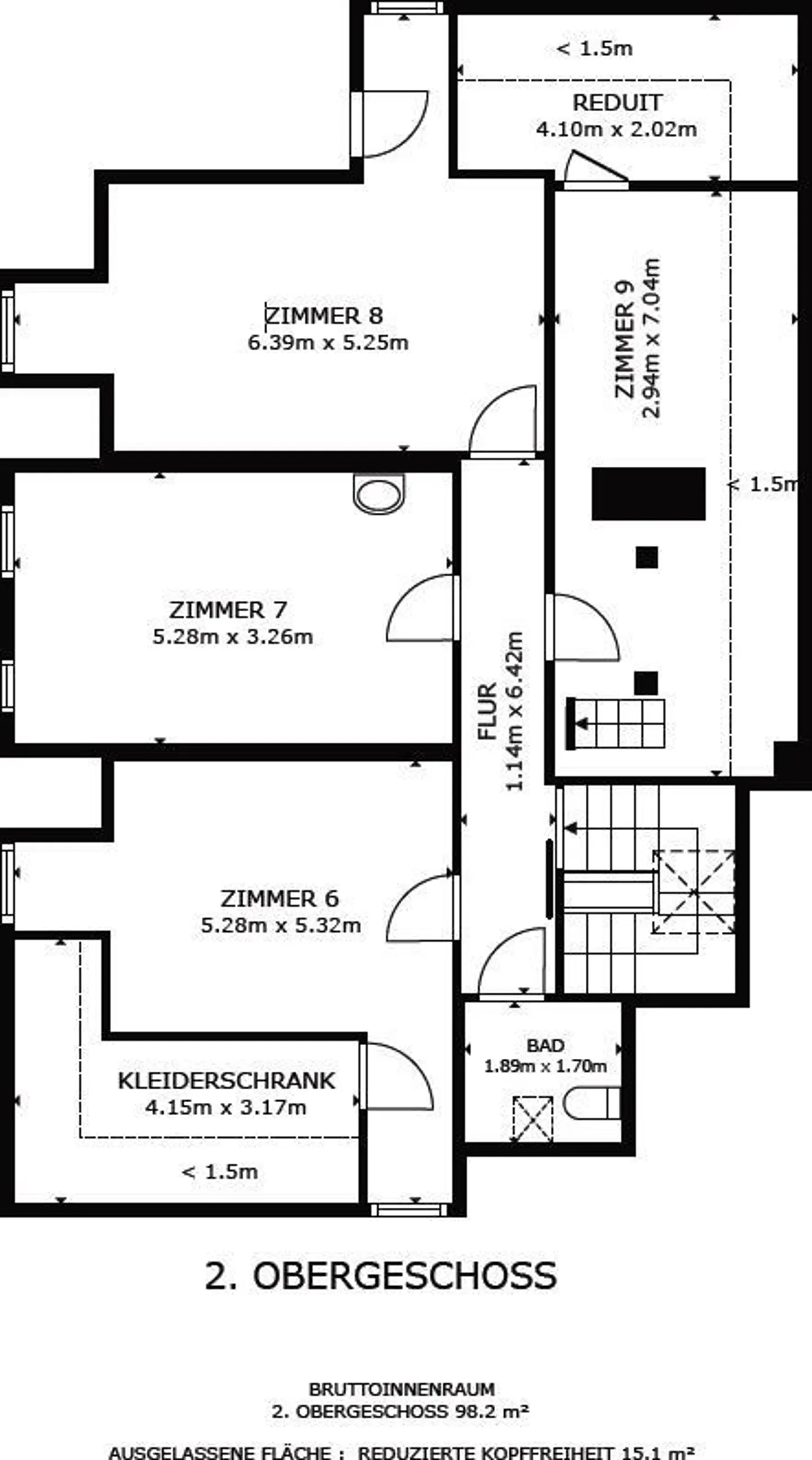 Villa storica con vista sul Reno (2'000 m2) - Foto 9 di 11