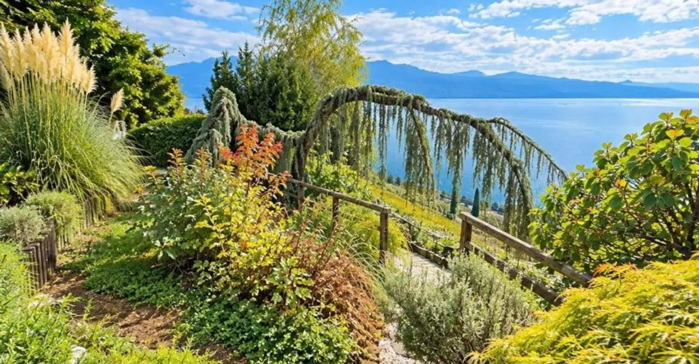 Grandvaux, la maison de Lallex : le Léman en grand angle - Photo 1 sur 9