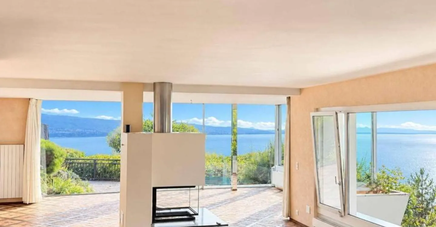 Grandvaux, la maison de Lallex : le Léman en grand angle - Photo 5 sur 9