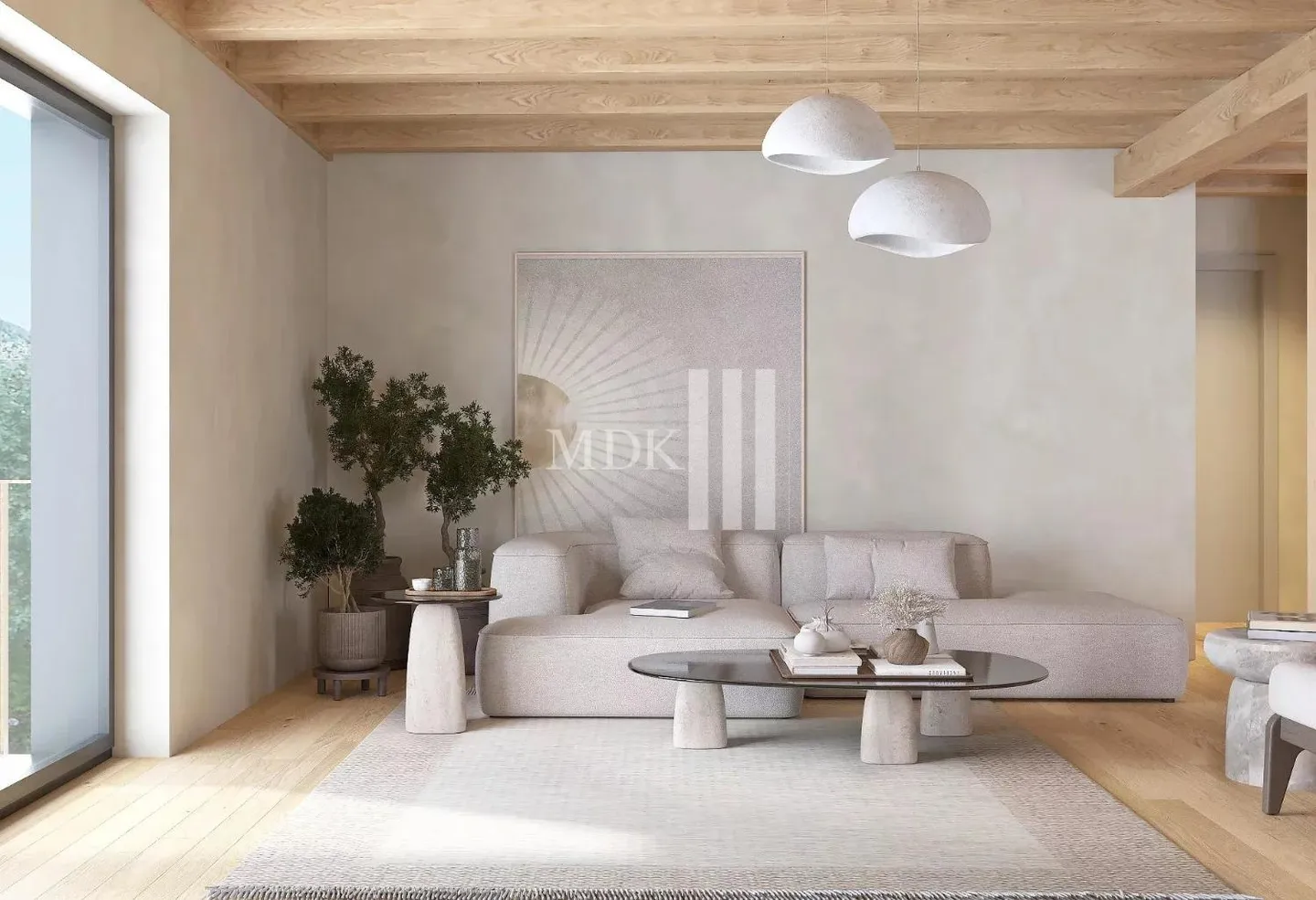 Magnifique appartement de 3,5 pièces au rez-de-chaussée - Photo 3 sur 13