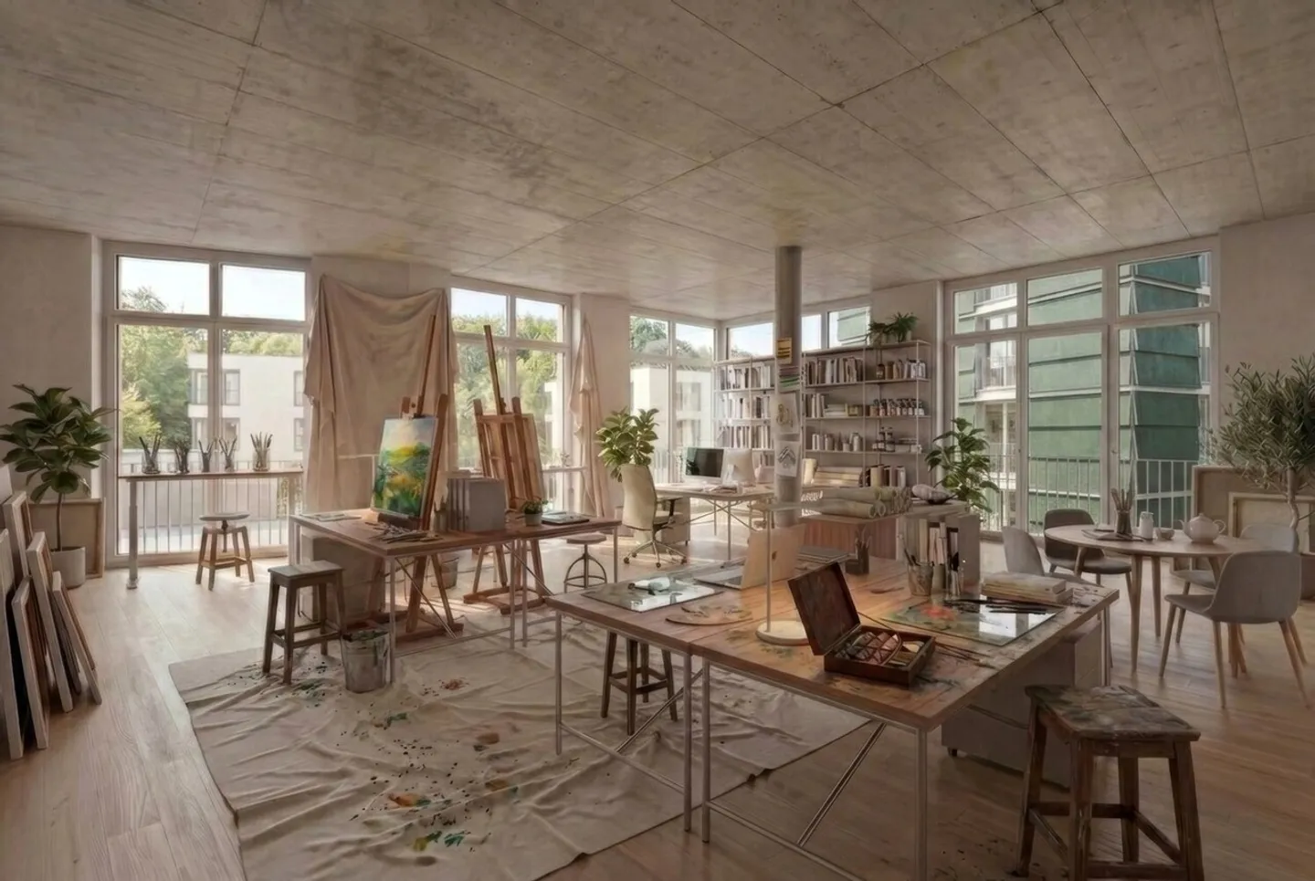 First rental: Atelier directly on the Aare! - Photo 5 of 6