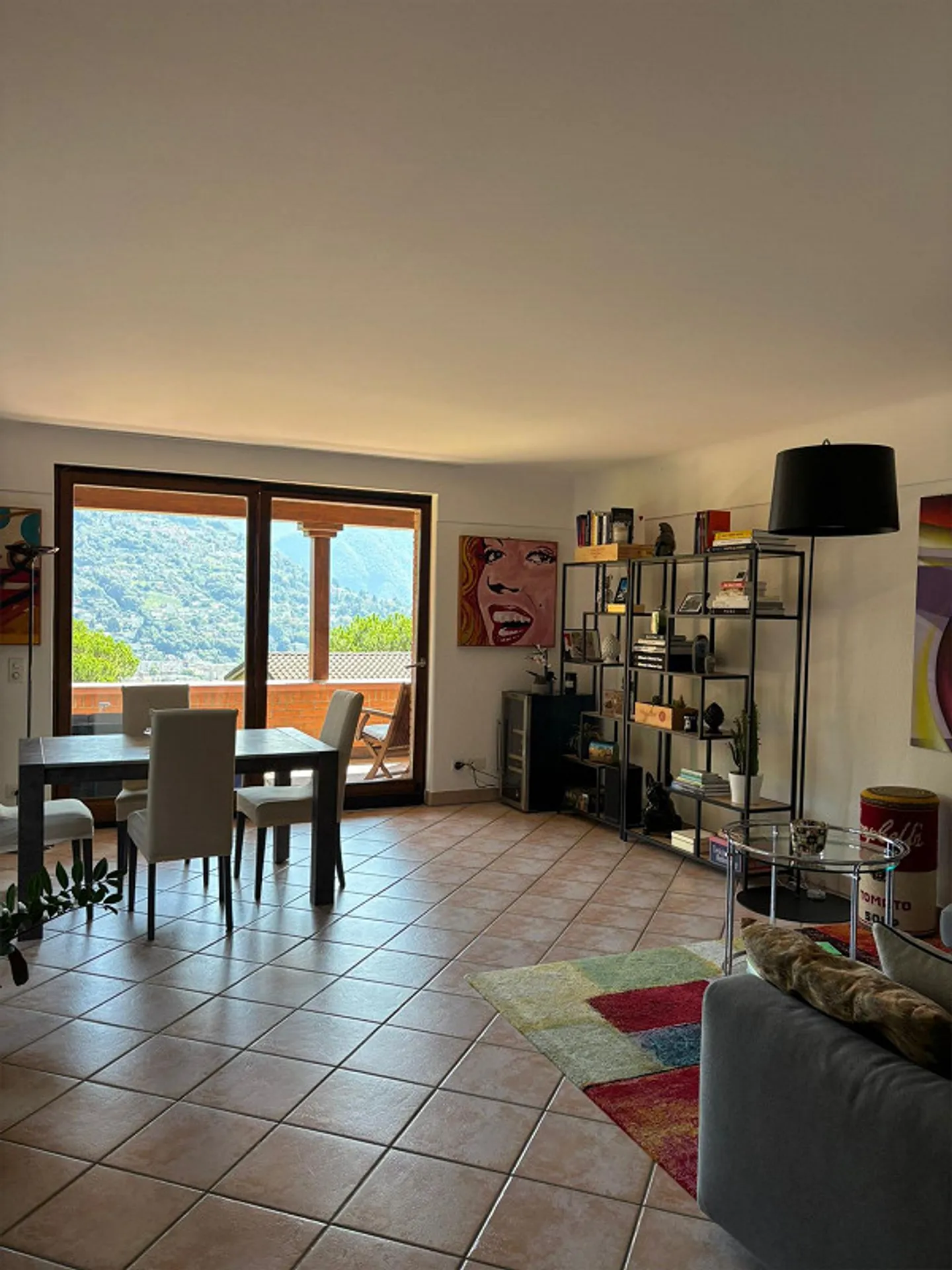 LUMINOSO APPARTAMENTO 3.5 LOCALI CON SPLENDIDA VISTA LAGO - Foto 2 di 10