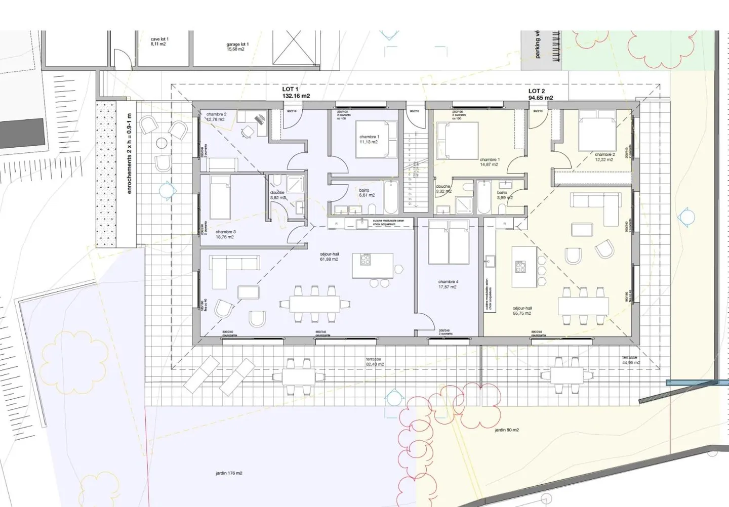 New apartment in Lutry with garden and 4 rooms - Photo 4 of 12