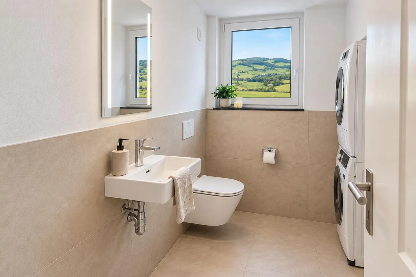 Prima occupazione, moderno, spazioso appartamento di 4.5 stanze, grande balcone (32m2) - Foto 7 di 11