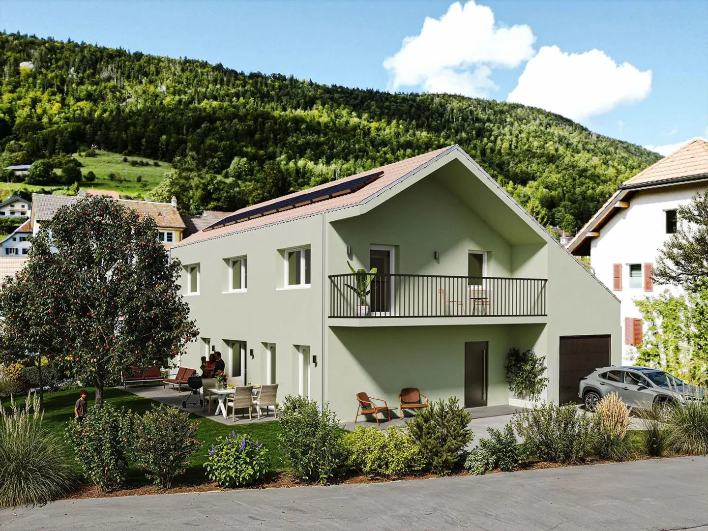 Sonvilier, neues Einfamilienhaus mit 5,5 Zimmern - Foto 1 von 5