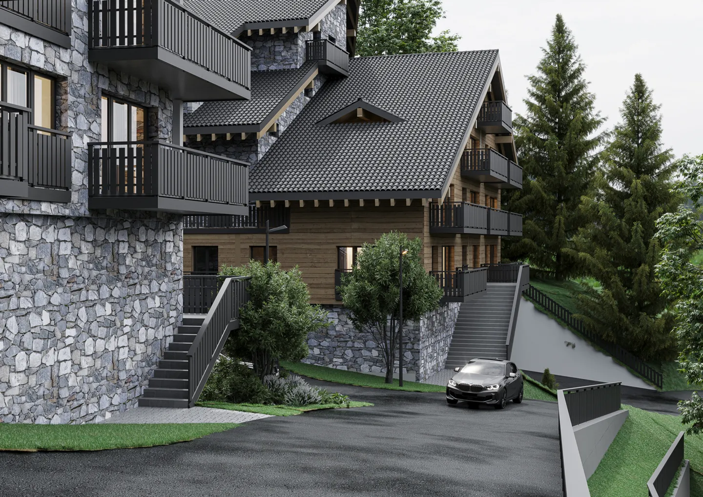 Appartamento nuovo di lusso in vendita a La Tzoumaz. - Foto 8 di 10