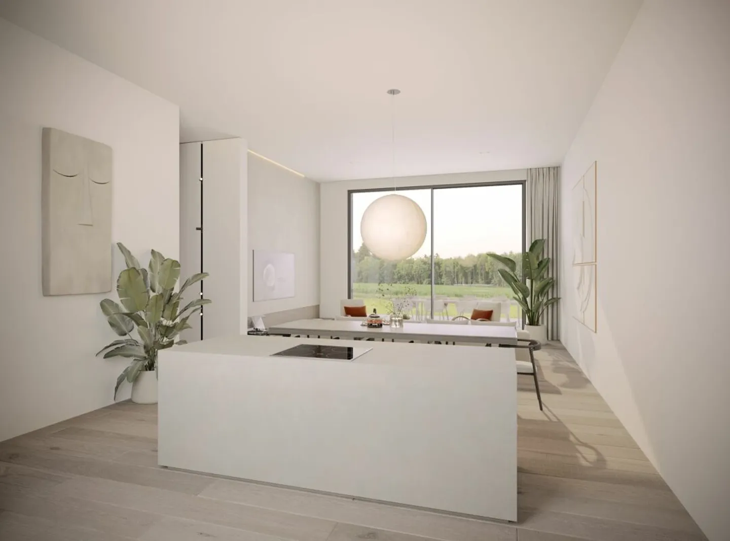 Appartement Attique 2½ pièces : Nouvelle construction avec vue sur la verdure - Photo 5 sur 9