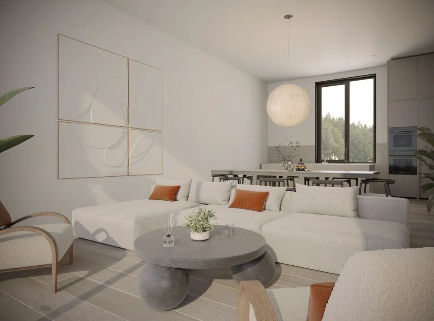 Appartement Attique 2½ pièces : Nouvelle construction avec vue sur la verdure - Photo 6 sur 9