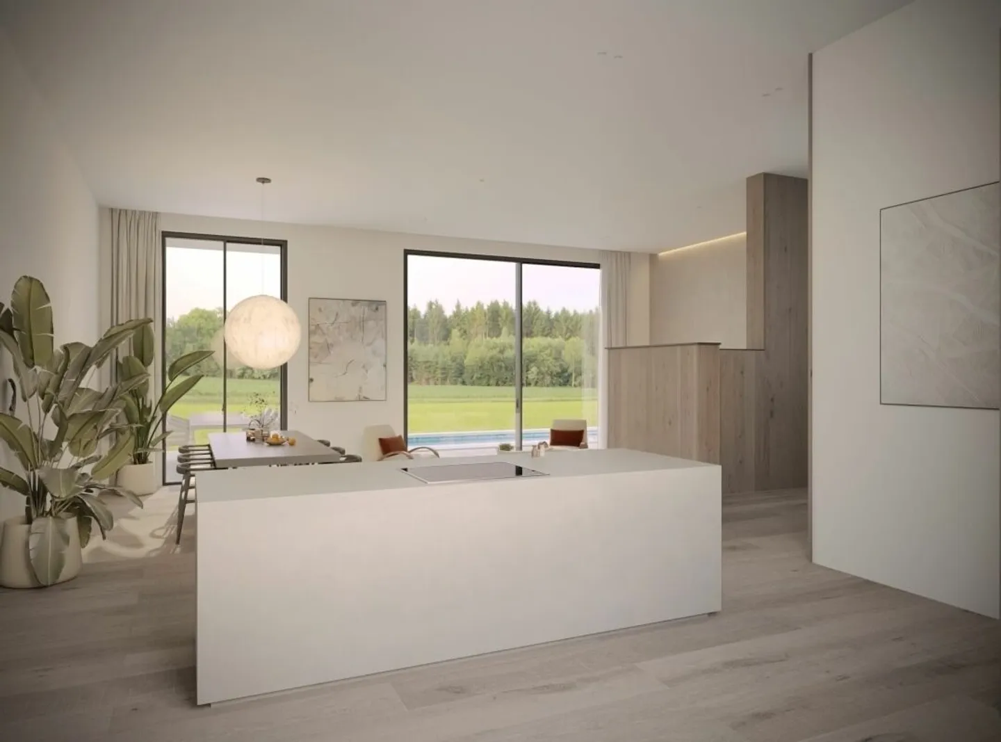 Appartement Attique 2½ pièces : Nouvelle construction avec vue sur la verdure - Photo 7 sur 9