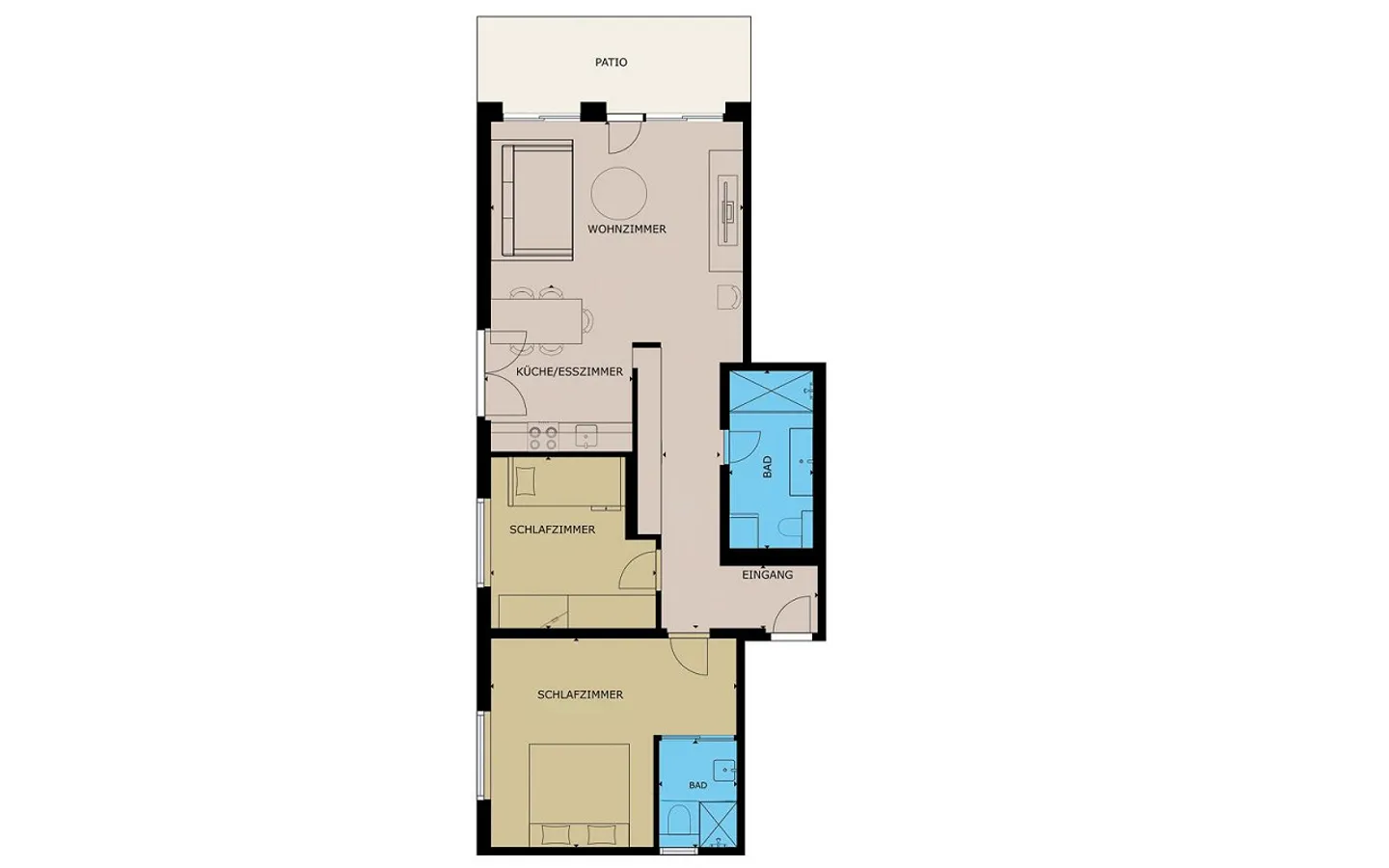 Modern 3.5-room apartment in Zermatt - Quiet location on the edge of the forest - Photo 2 of 11