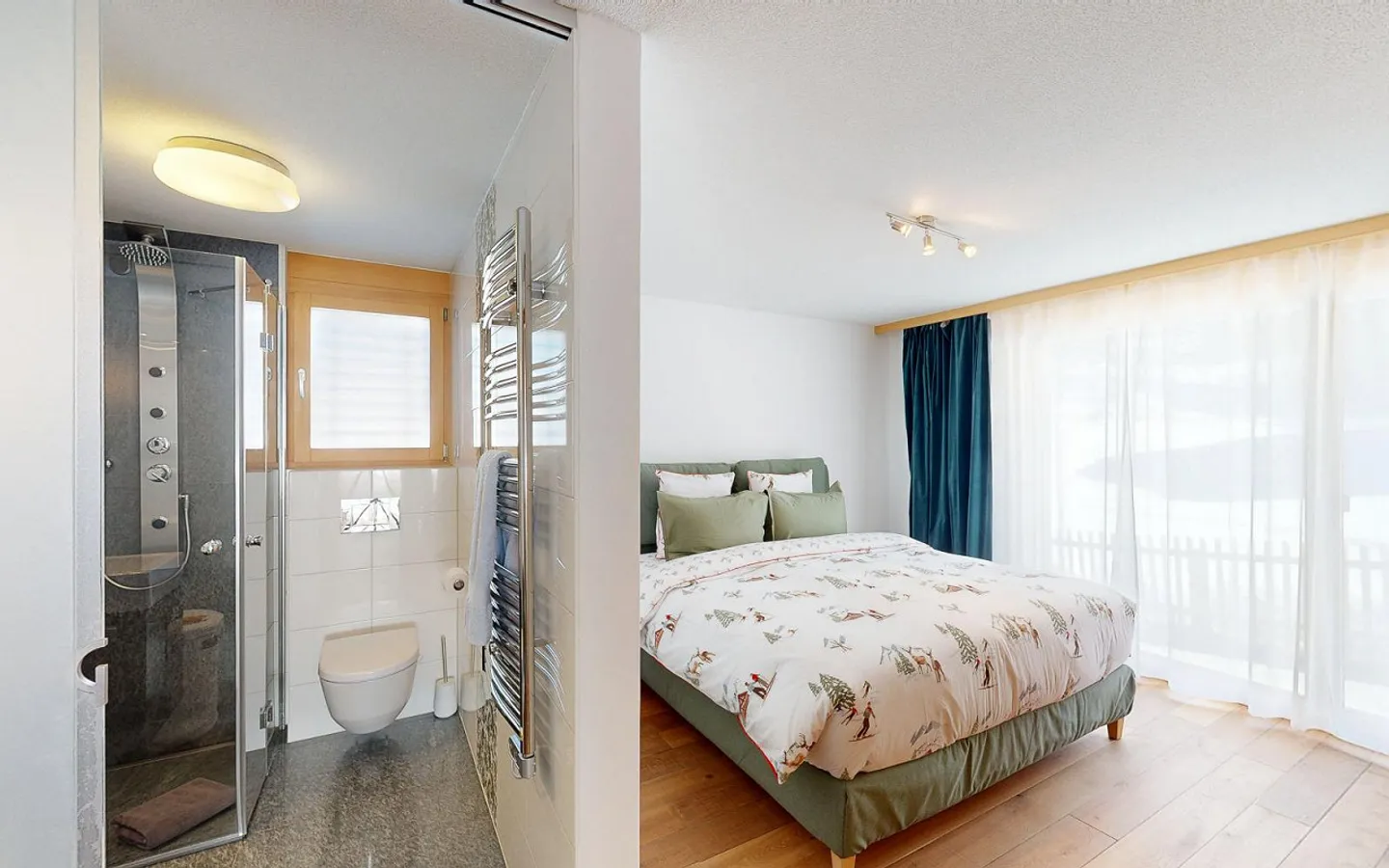 Modern 3.5-room apartment in Zermatt - Quiet location on the edge of the forest - Photo 8 of 11