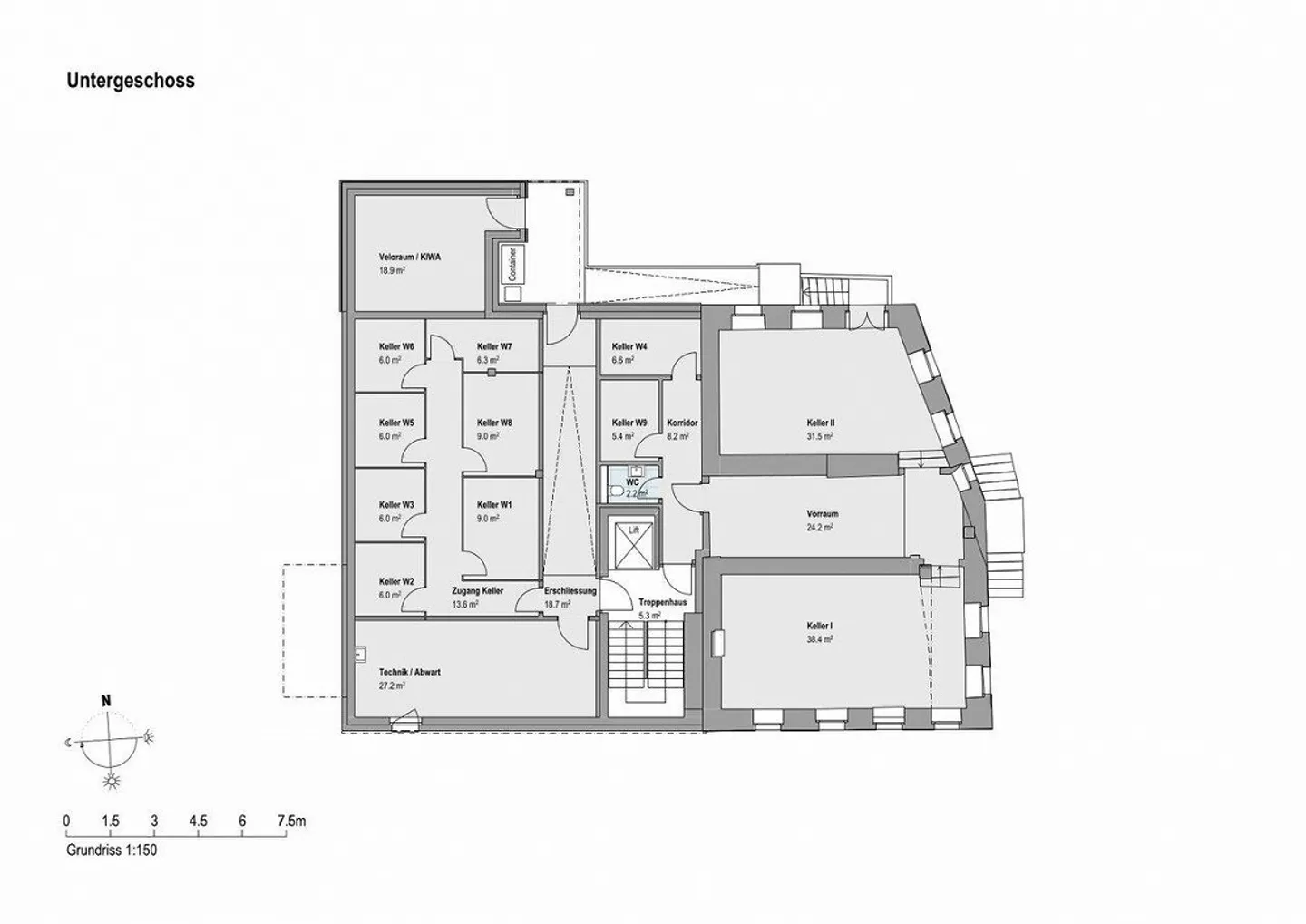 Spacious Natural Cellar - Photo 7 of 7