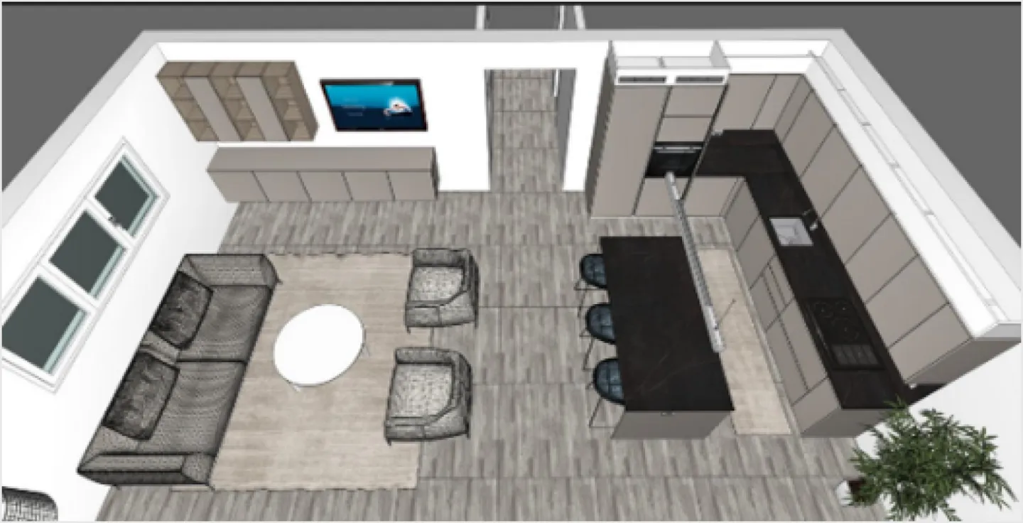 Modernes 4,5-Zimmer-Apartment - Foto 1 von 3