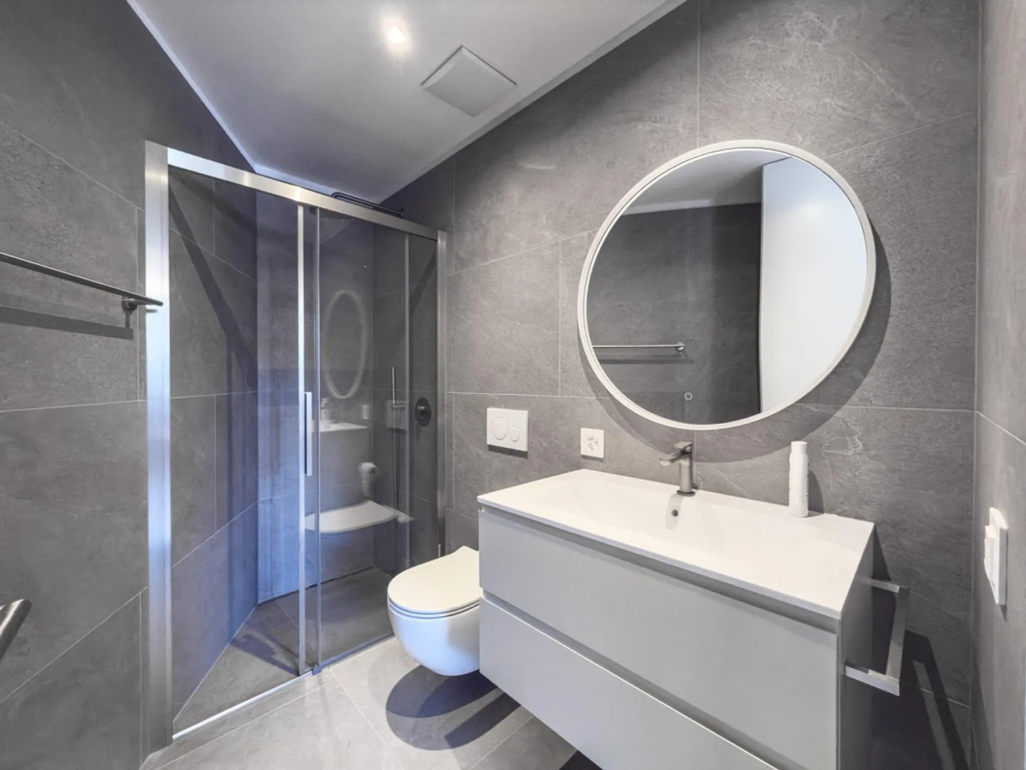 Attico arredato in prima locazione vista lago a Lugano - Photo 6 of 11