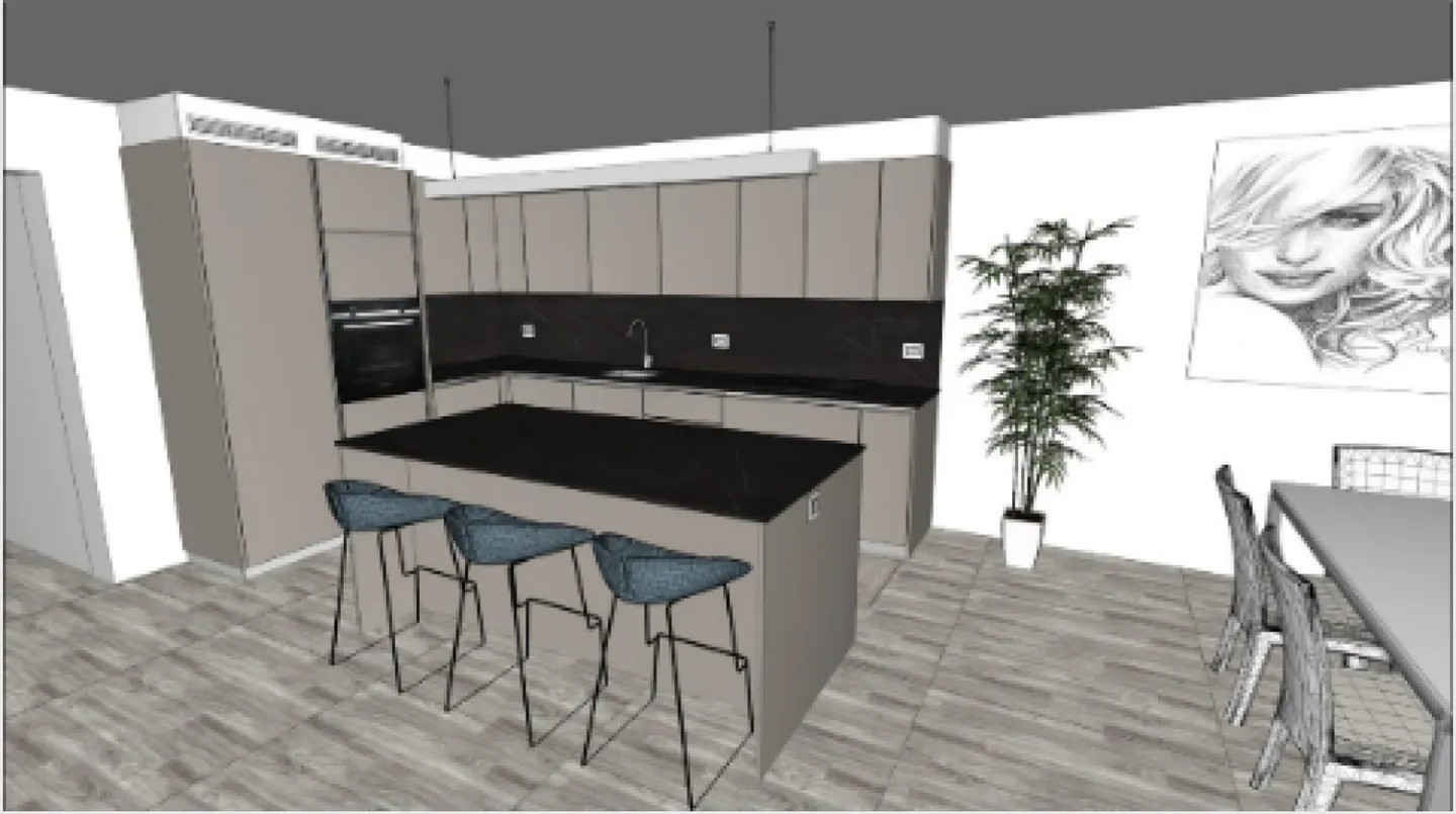 Modernes 4,5-Zimmer-Apartment - Foto 2 von 3