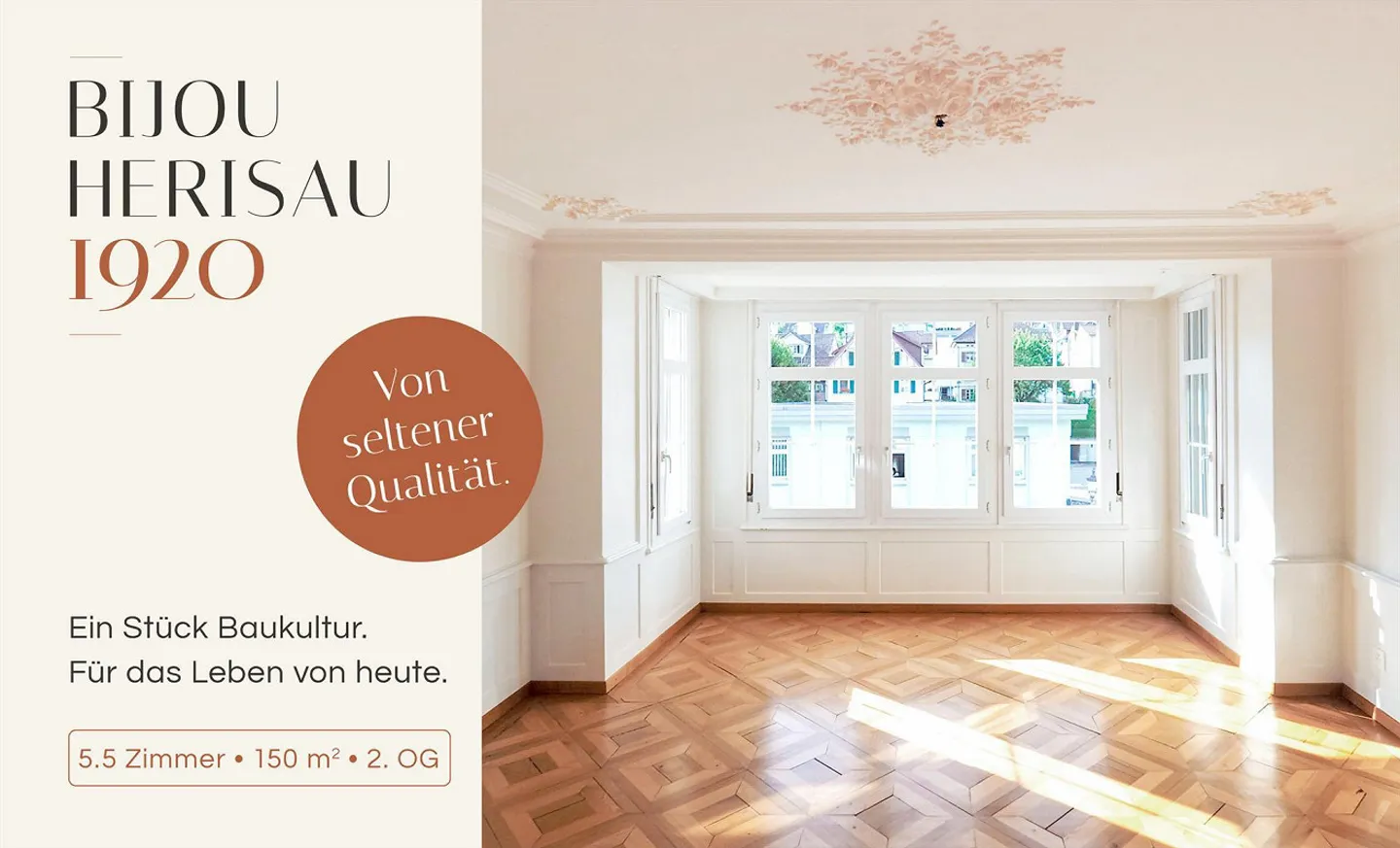 Elegante Wohnung in Herisau - Foto 1 von 13