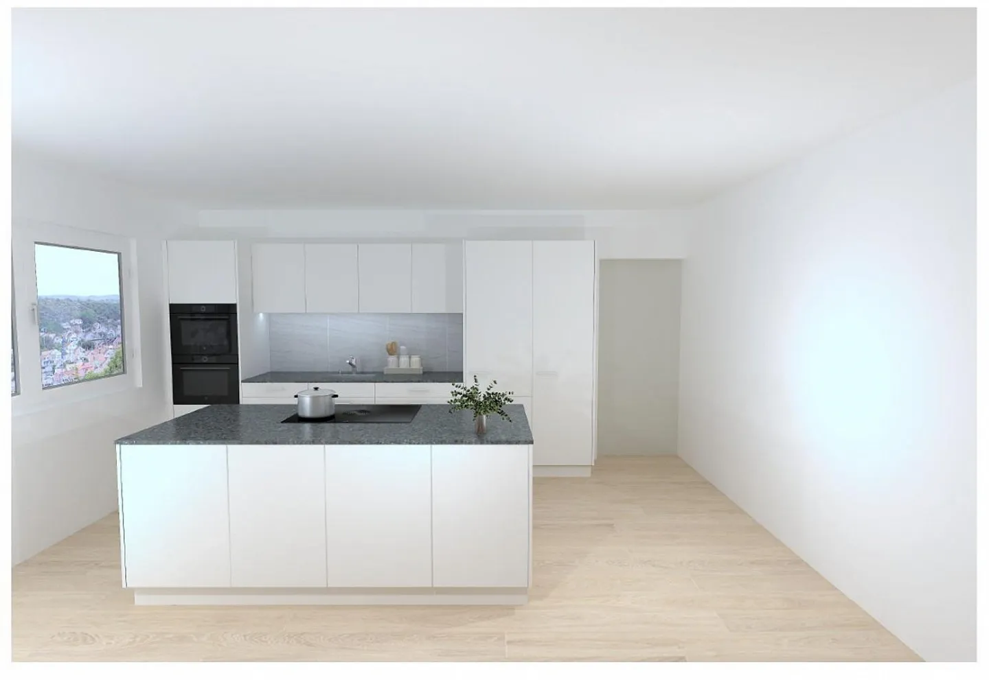 Neubauwohnung mit grosser Loggia - Foto 1 von 2