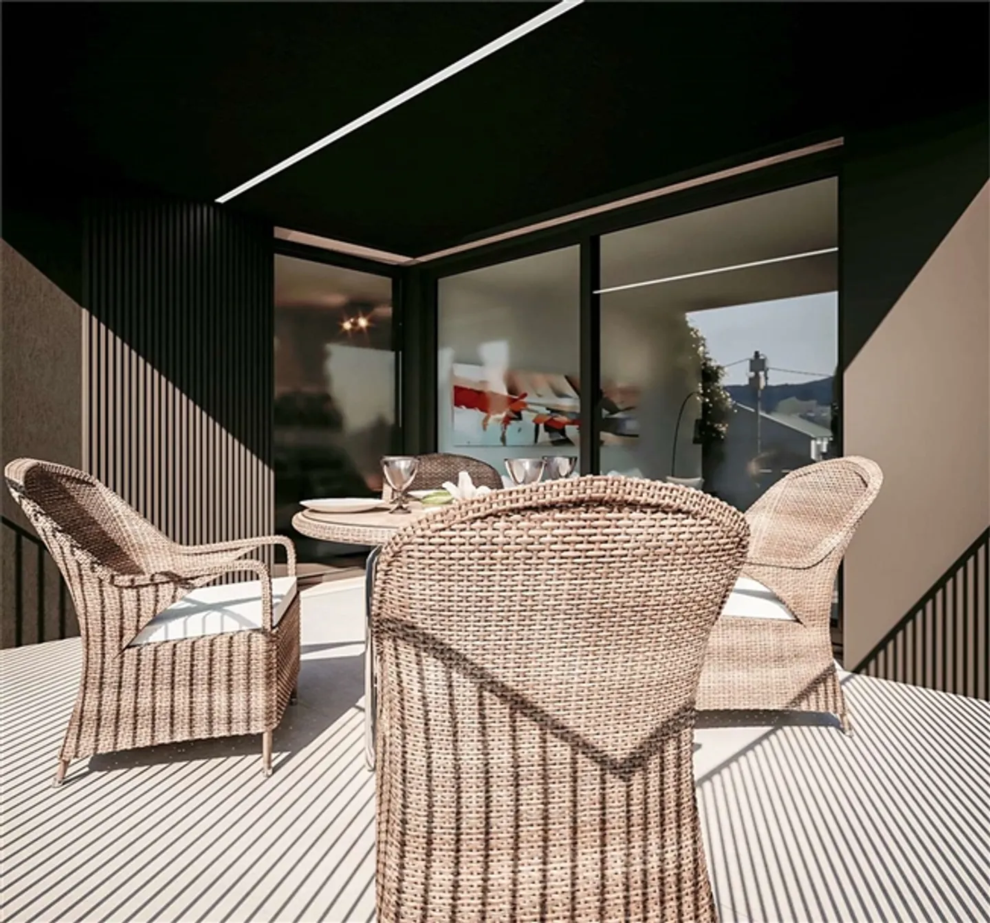 Nouvel appartement moderne de 2,5 pièces avec terrasse - Photo 14 sur 20