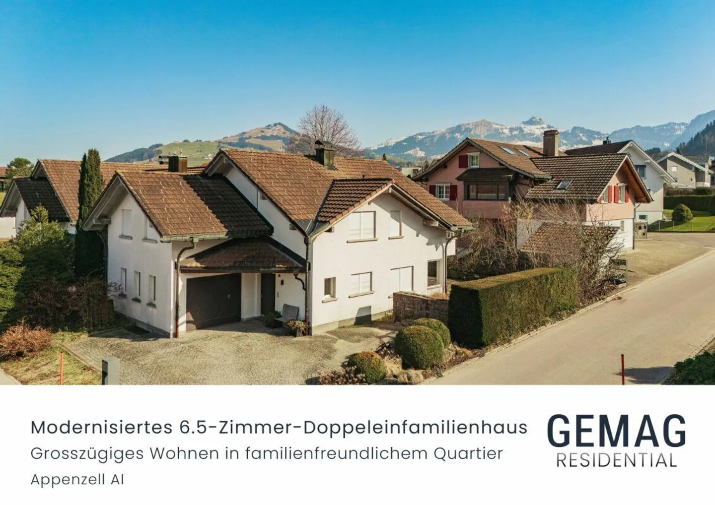 Miracle d'espace dans un quartier résidentiel familial: Maison de 6,5 pièces modernisée... - Photo 1 sur 14