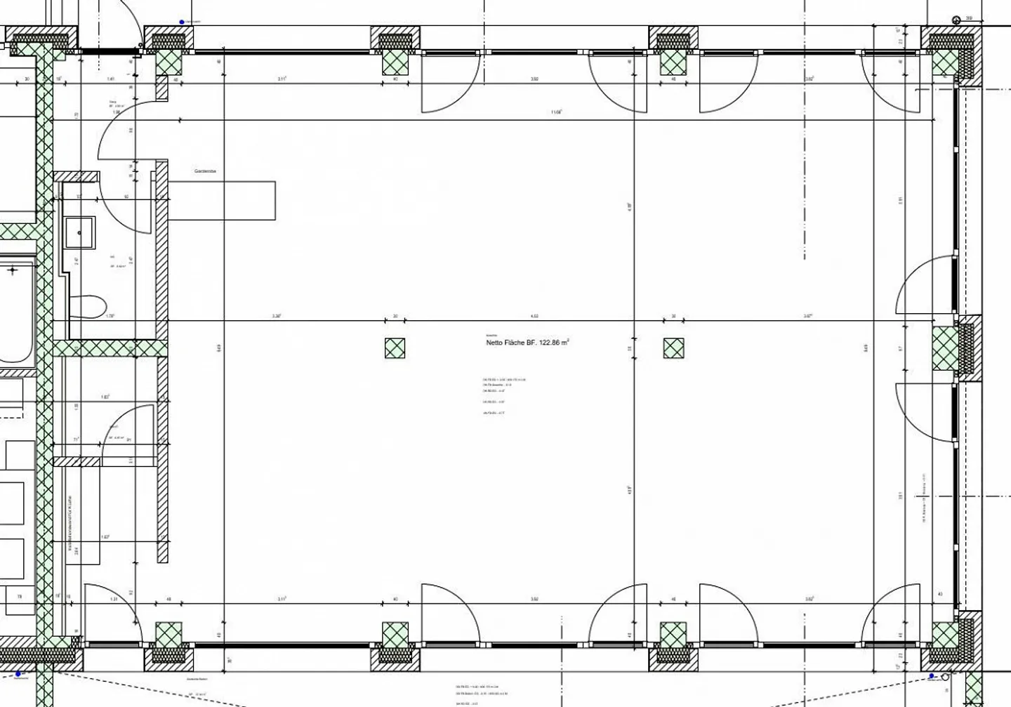 Espace commercial neuf de 120m² - Coque à aménager individuellement - Photo 1 sur 1