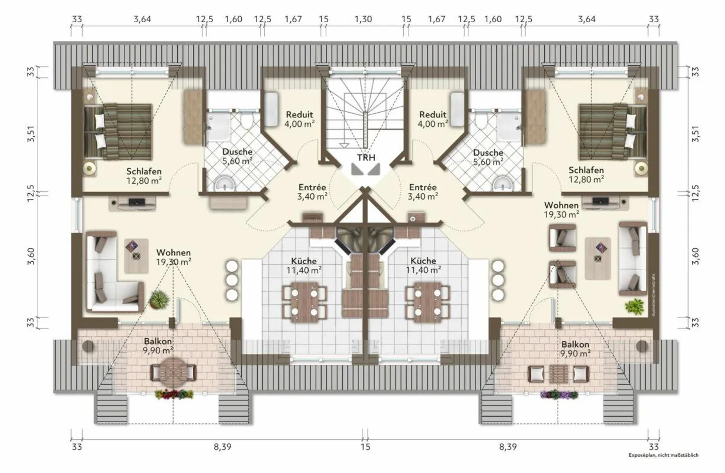 Charmante Wohnung in Kleingurmels - Foto 13 von 13