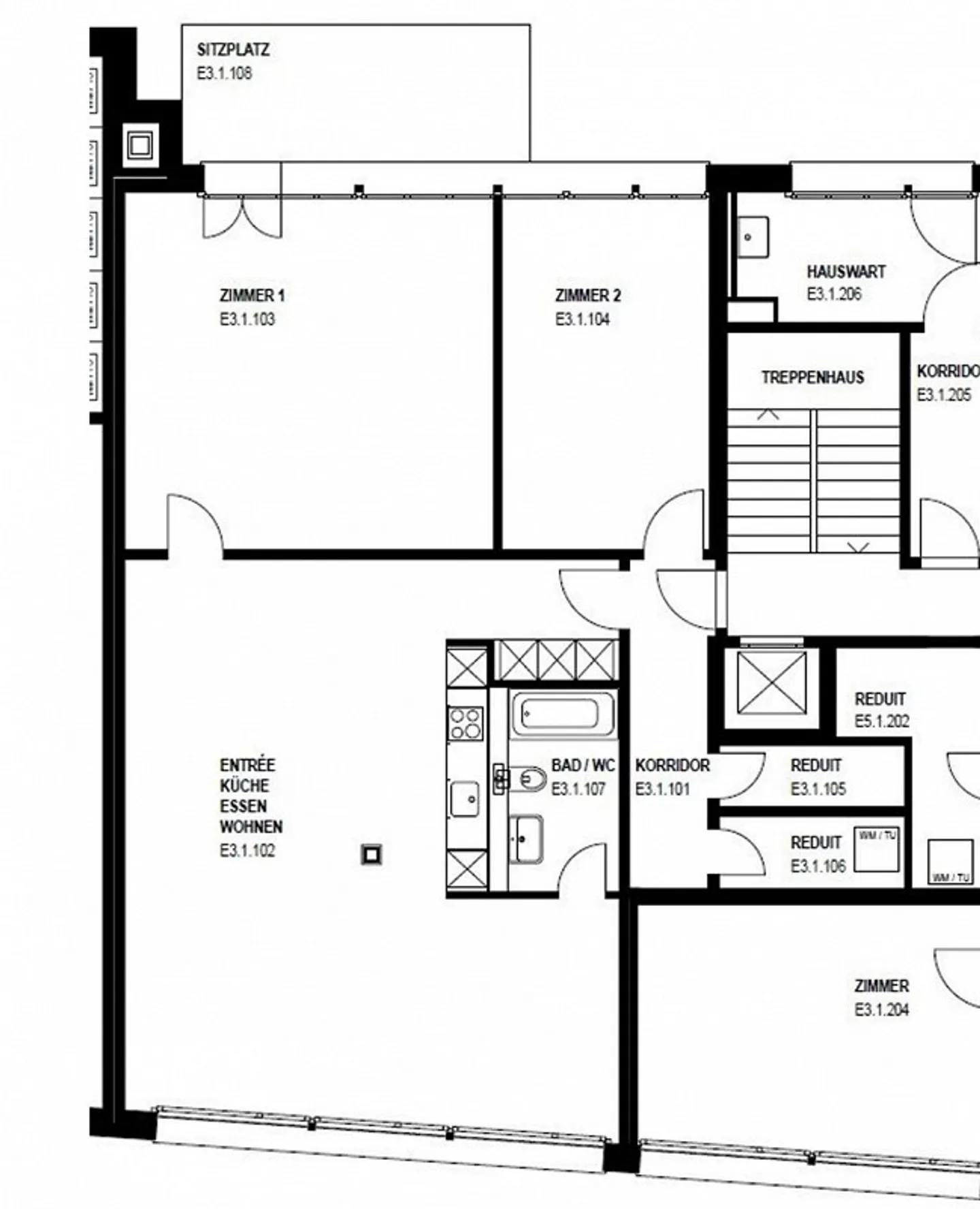 Appartement 3.5 pièces à Samstagern – 110 m² – disponible à partir de mi-juin 2026 - Photo 9 sur 9