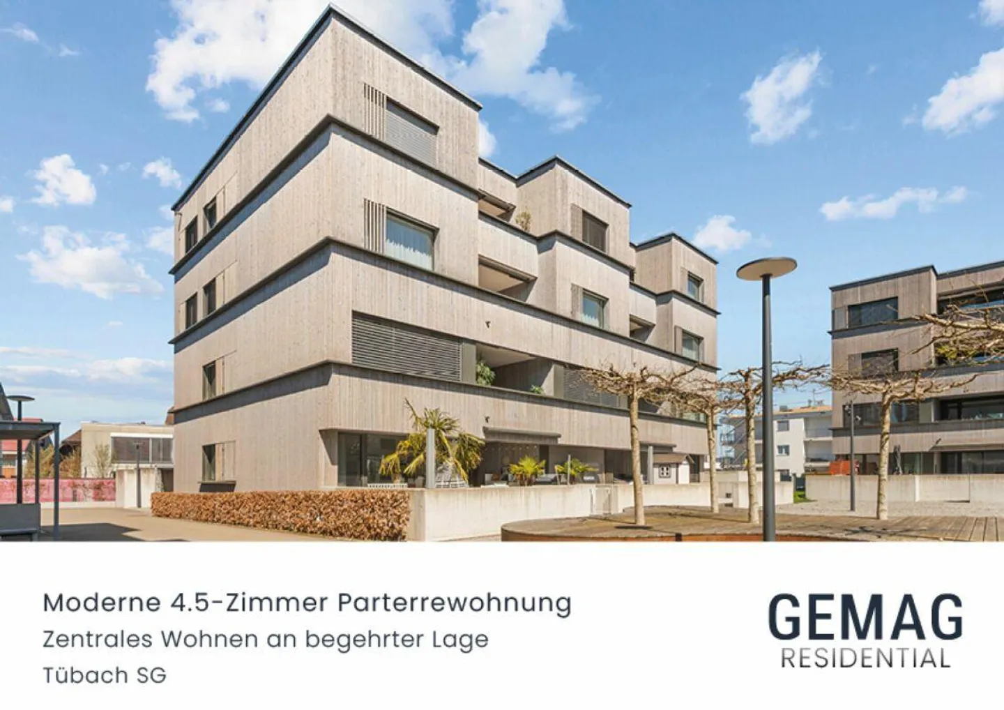 Appartement moderne de 4,5 pièces au rez-de-chaussée - Vie centrale dans un emplacement prisé... - Photo 1 sur 12