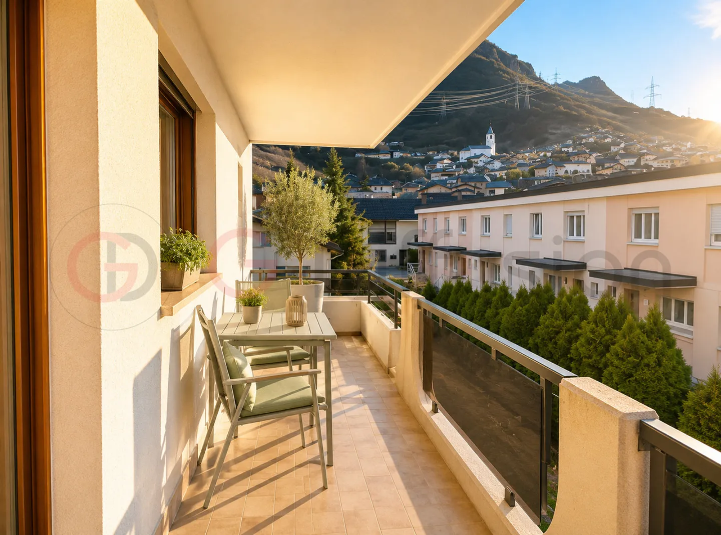 Magnifico appartamento di 4,5 in vendita a Saxon - Foto 3 di 9