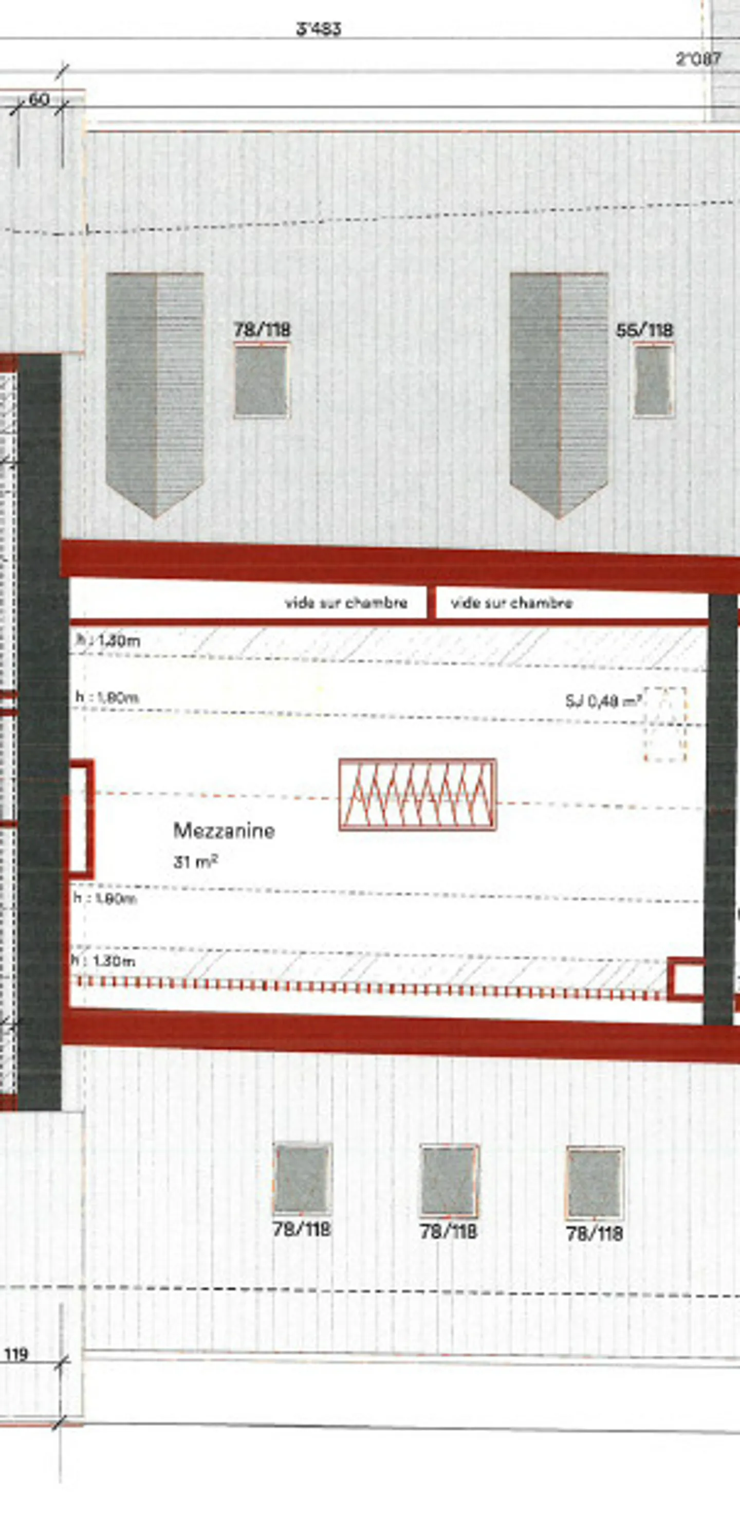 Charming Attique with Mezzanine - Photo 6 of 7