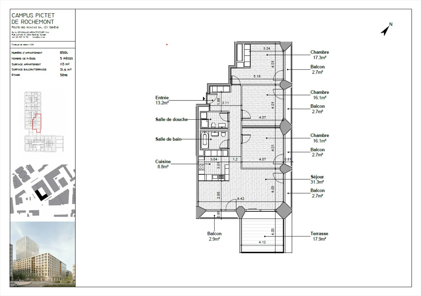 5-room apartment - Photo 4 of 4