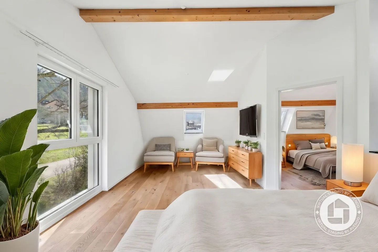 Vie élégante : maison jumelée de 5,5 pièces avec véranda - Photo 12 sur 13