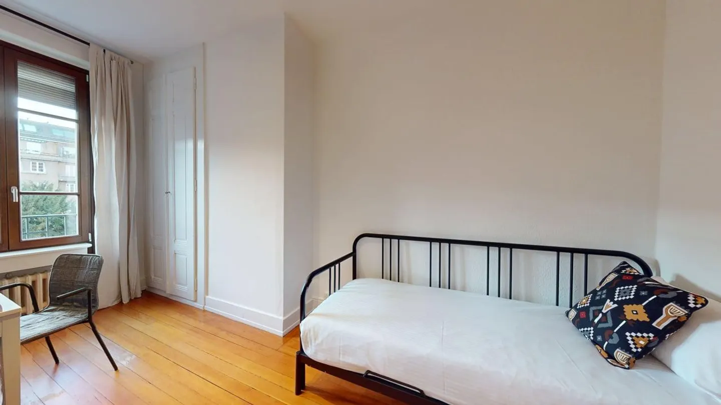 Comfortable 2-Room Apartment with Balcony in Central Geneva – Rue de Lausanne 83! - Photo 5 of 7