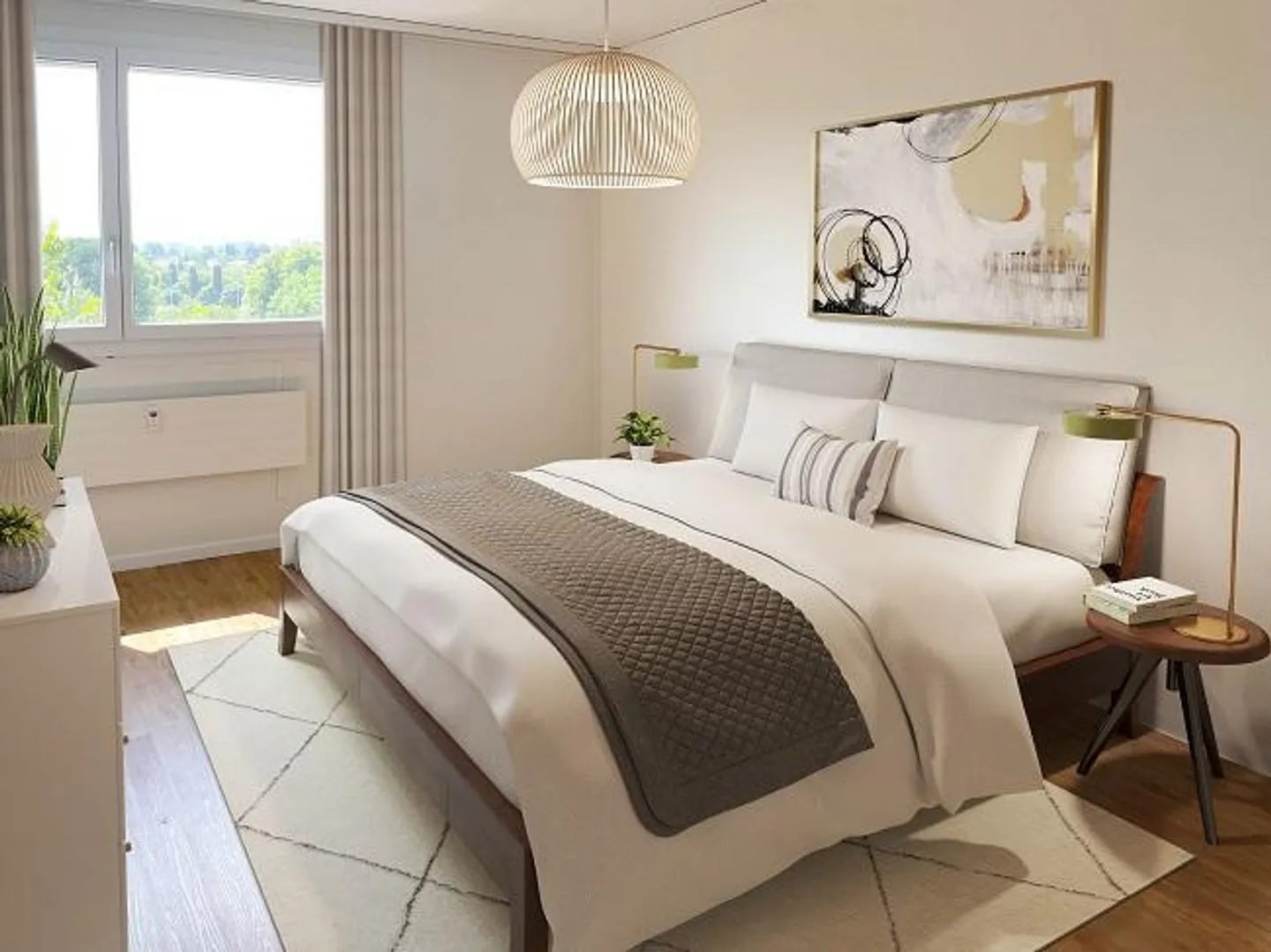 Geräumige Wohnung mit Balkon - Foto 2 von 9