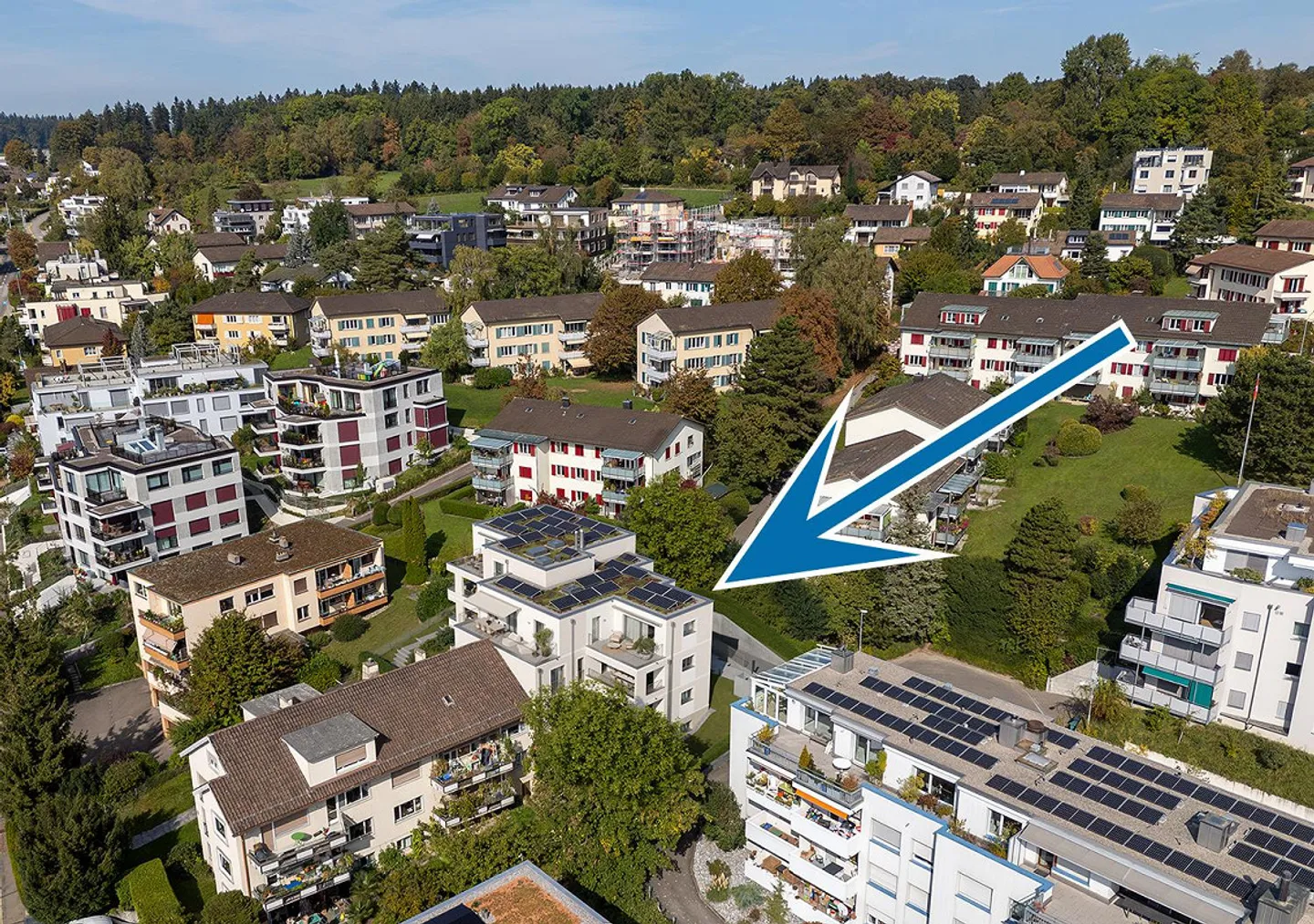 4.5-Zimmer-Neubauwohnung mit Südbalkon in Zürich-Höngg - Photo 1 sur 1
