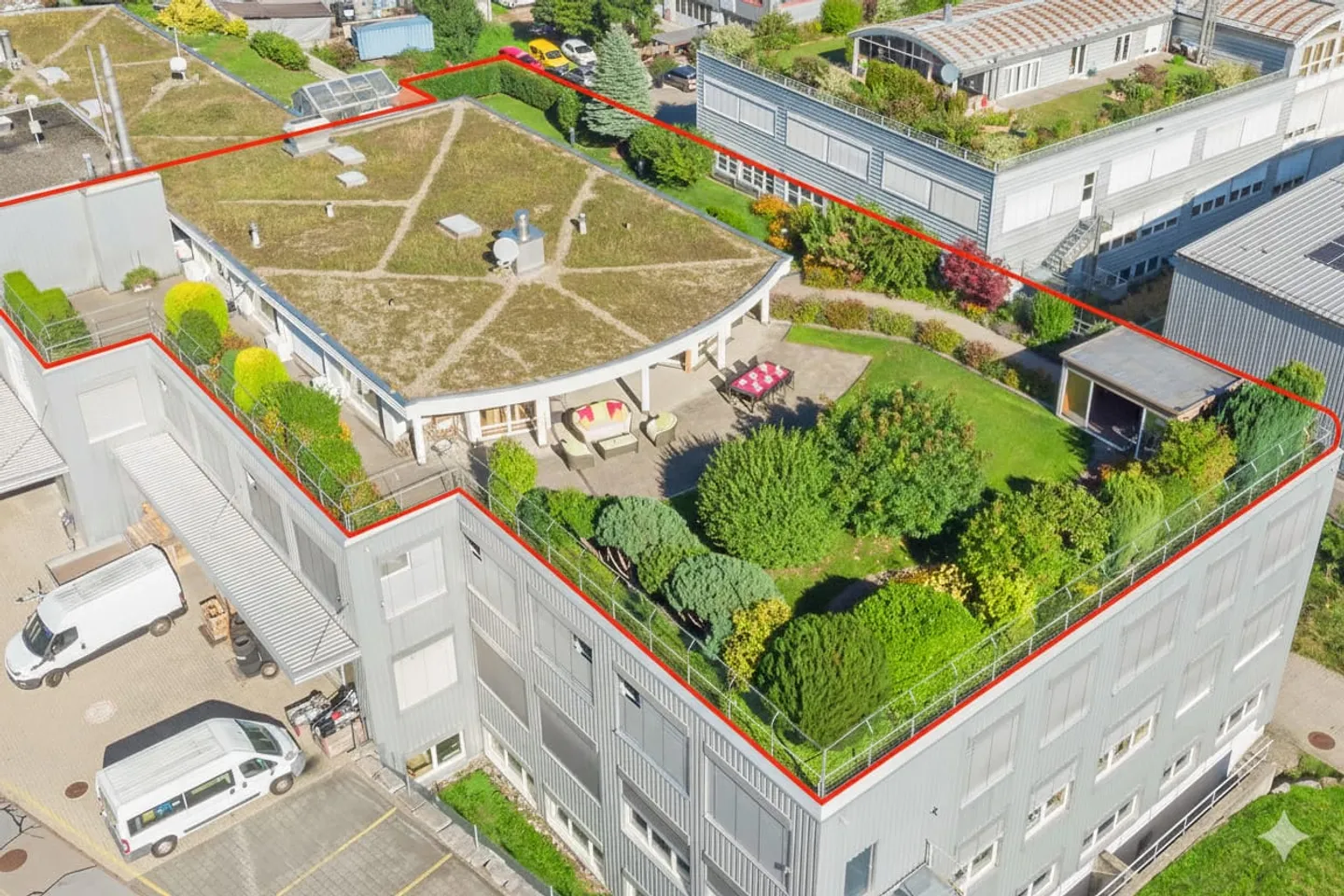 Geräumiges Penthouse mit Garten - Foto 8 von 11