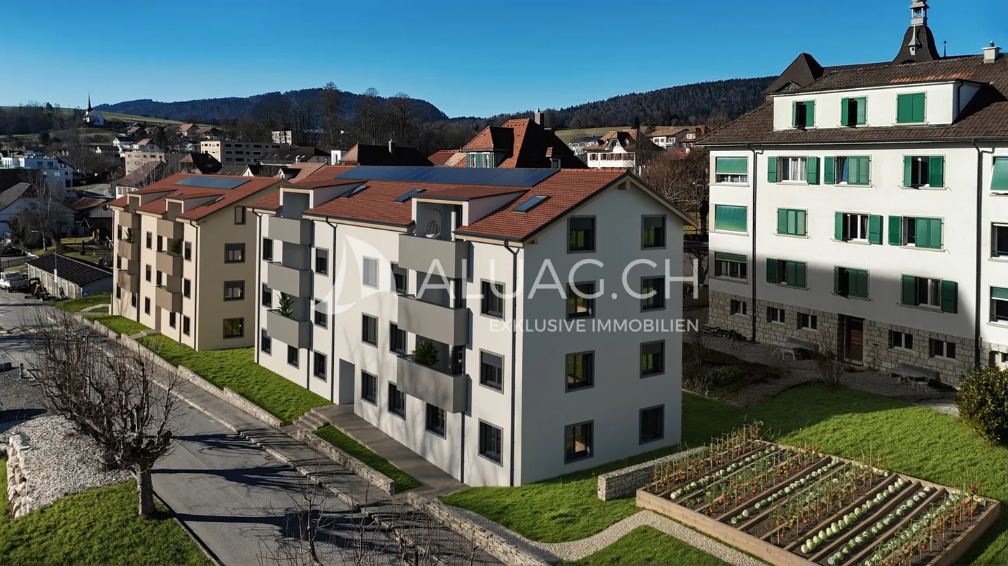 5.5 ZIMMER ERDGESCHOSSWOHNUNG - Foto 2 von 6
