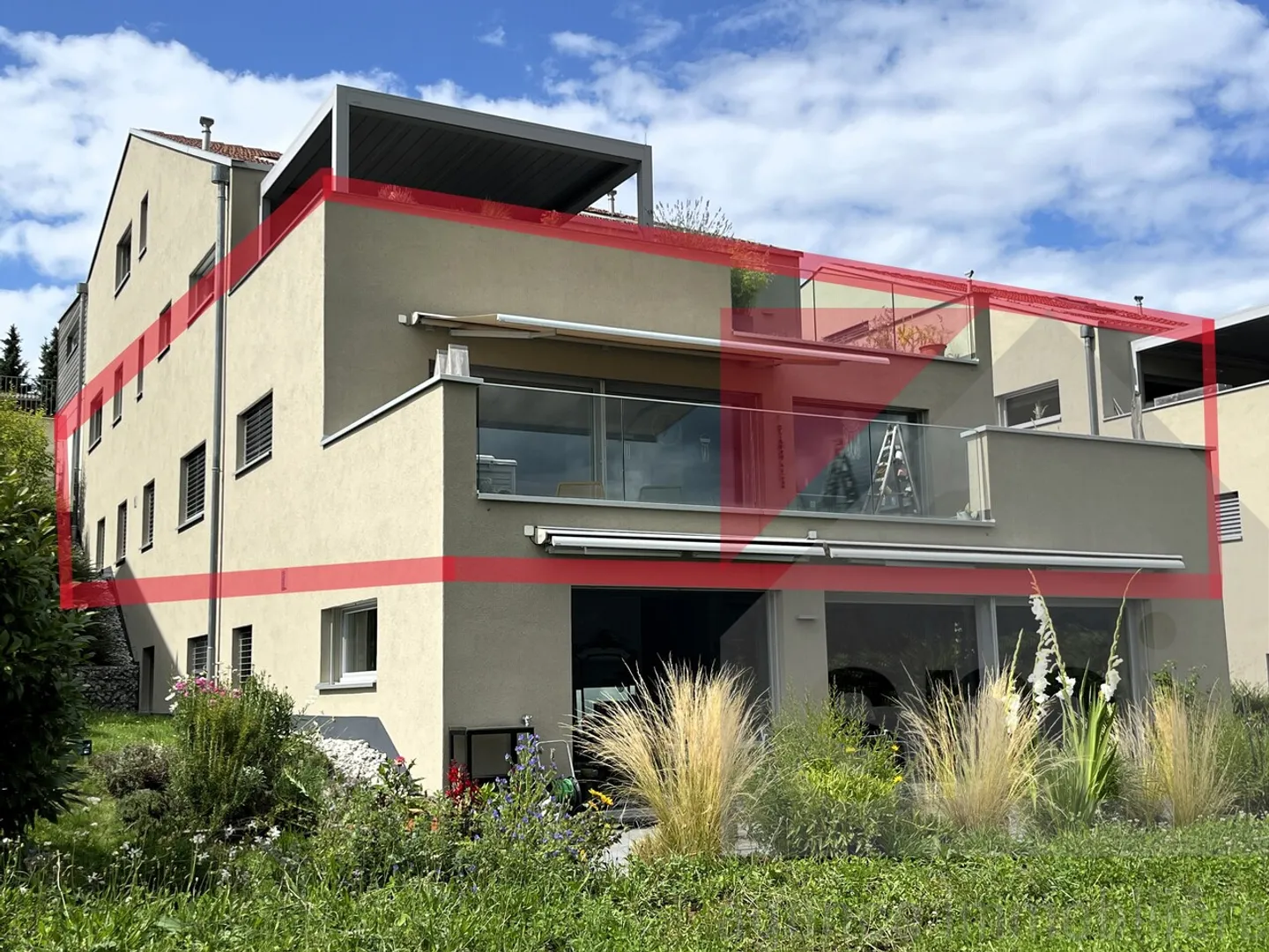 Magnifique appartement avec terrasse et vue sur le lac et les Préalpes - Photo 5 sur 13