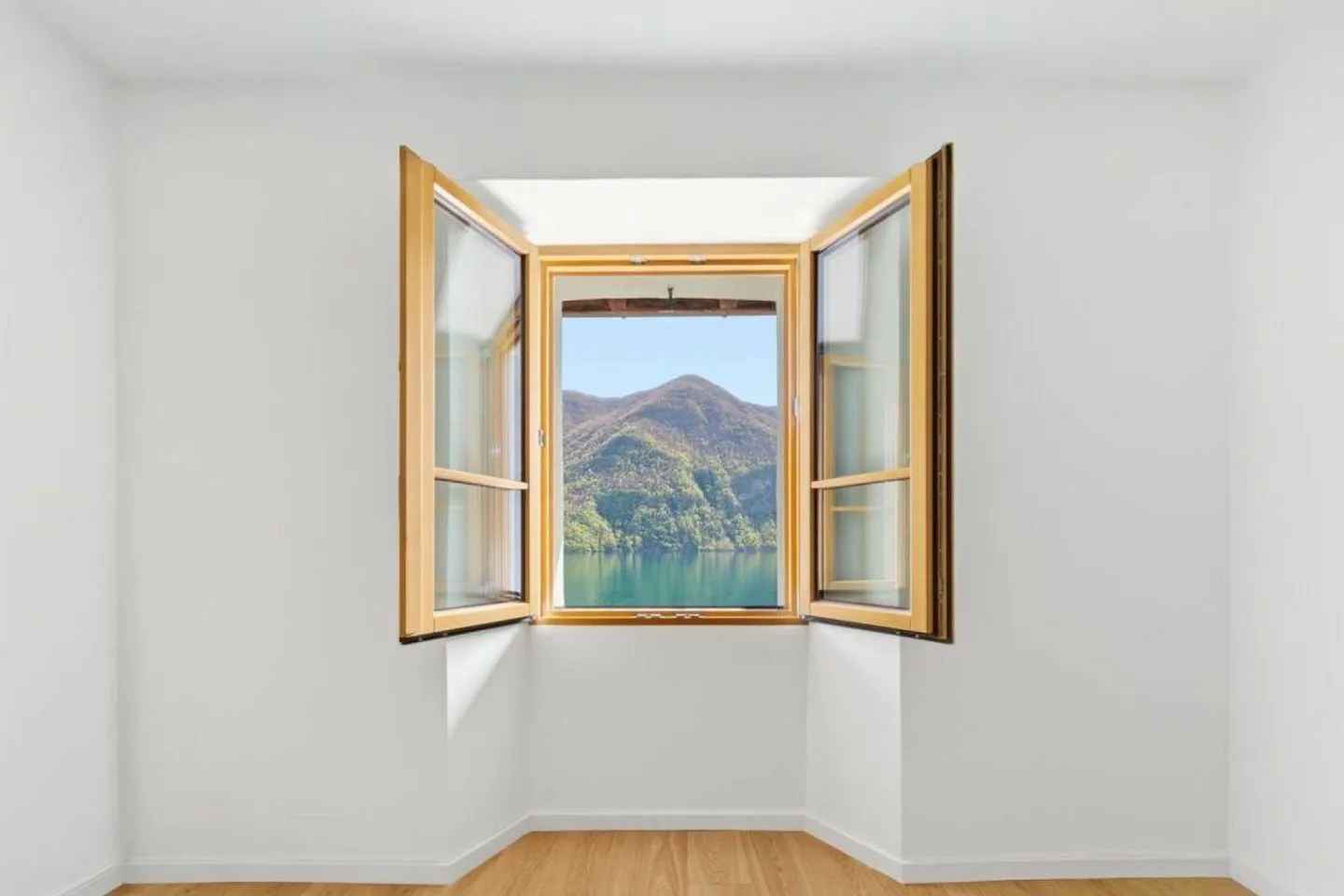 Meraviglioso appartamento fronte lago a Gandria con piccolo molo privato - Foto 8 di 14