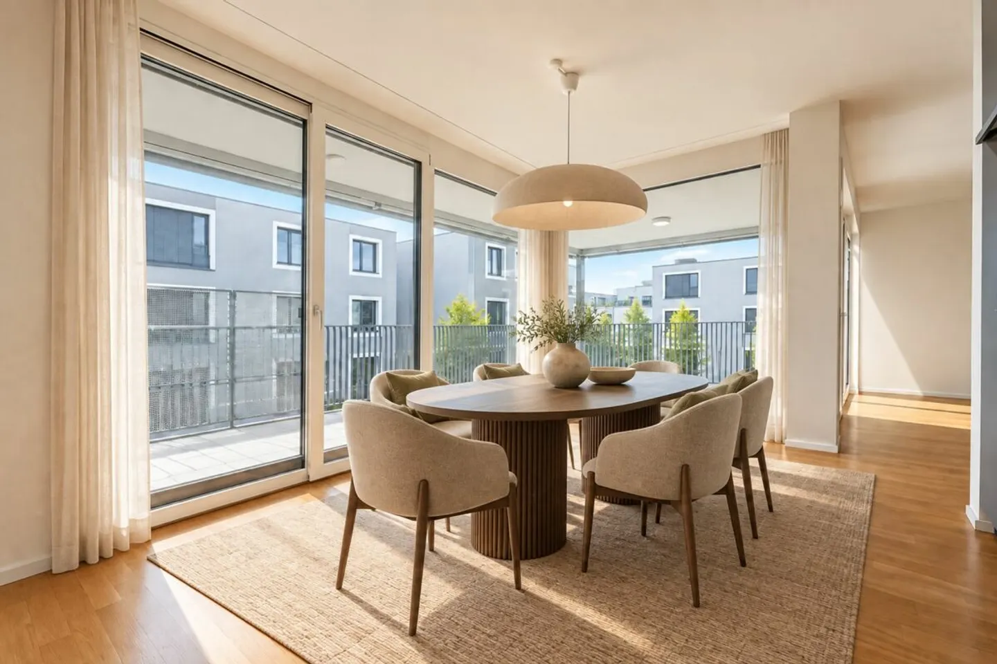 Modernes Apartment nahe dem Rhein - Foto 3 von 20