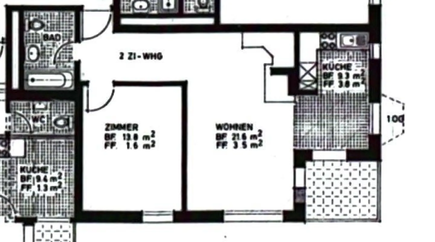 Charmante 2,5 Zimmer Wohnung - Foto 5 von 5