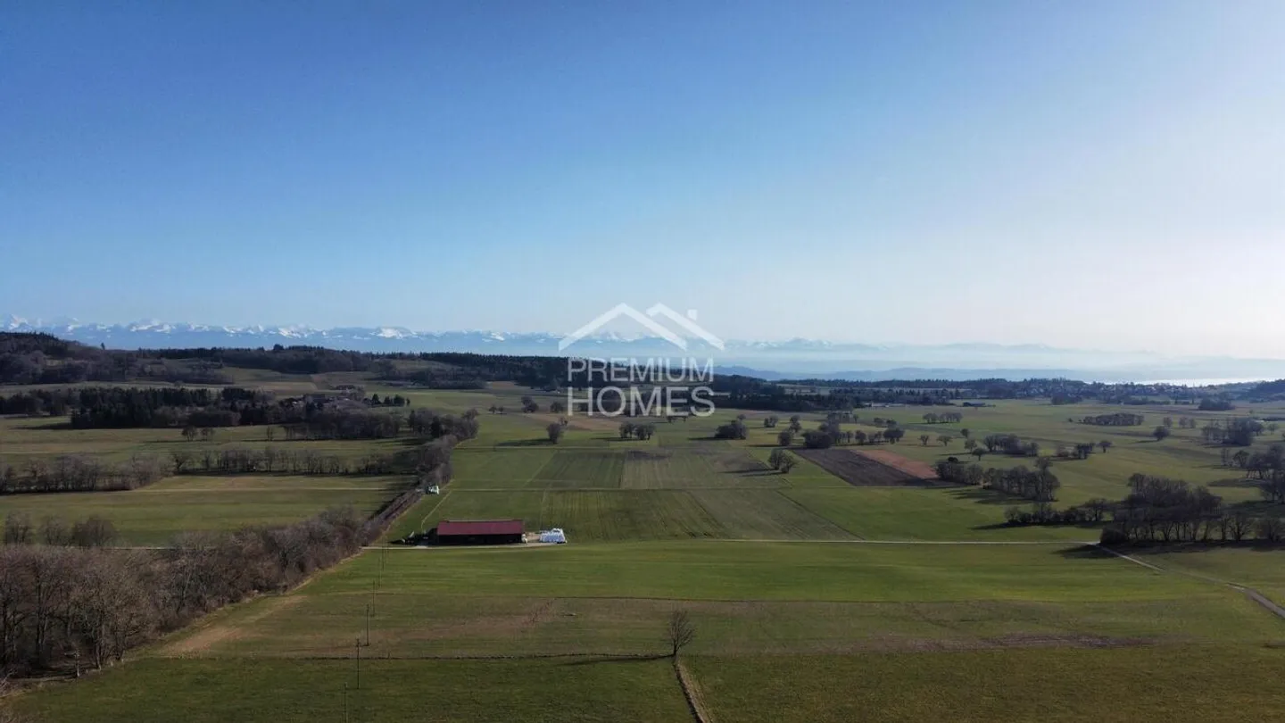 Charmantes Villengrundstück mit Alpenblick - Foto 3 von 11