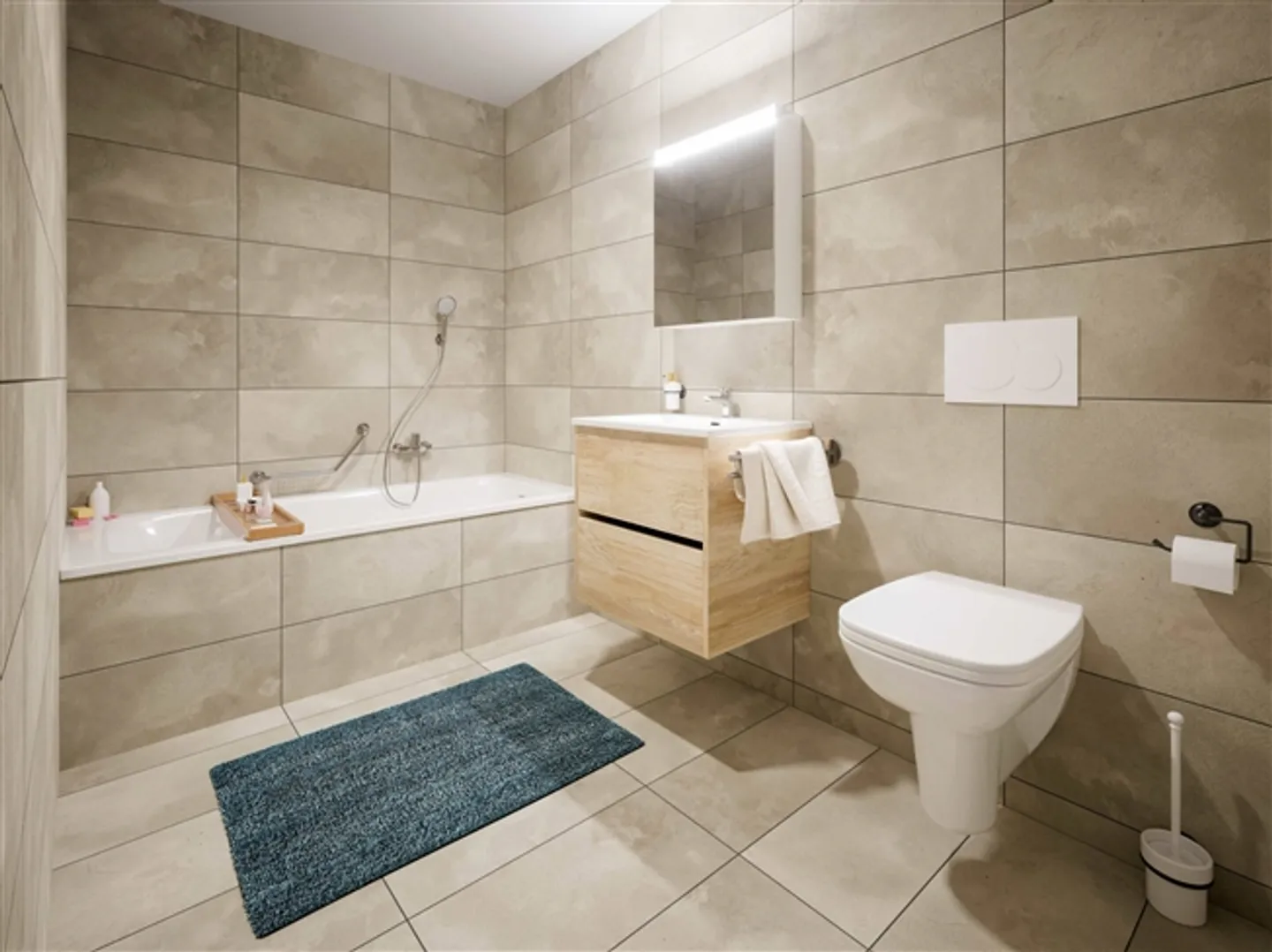 Appartement 2,5 pièces dans une nouvelle résidence. - Photo 5 sur 8