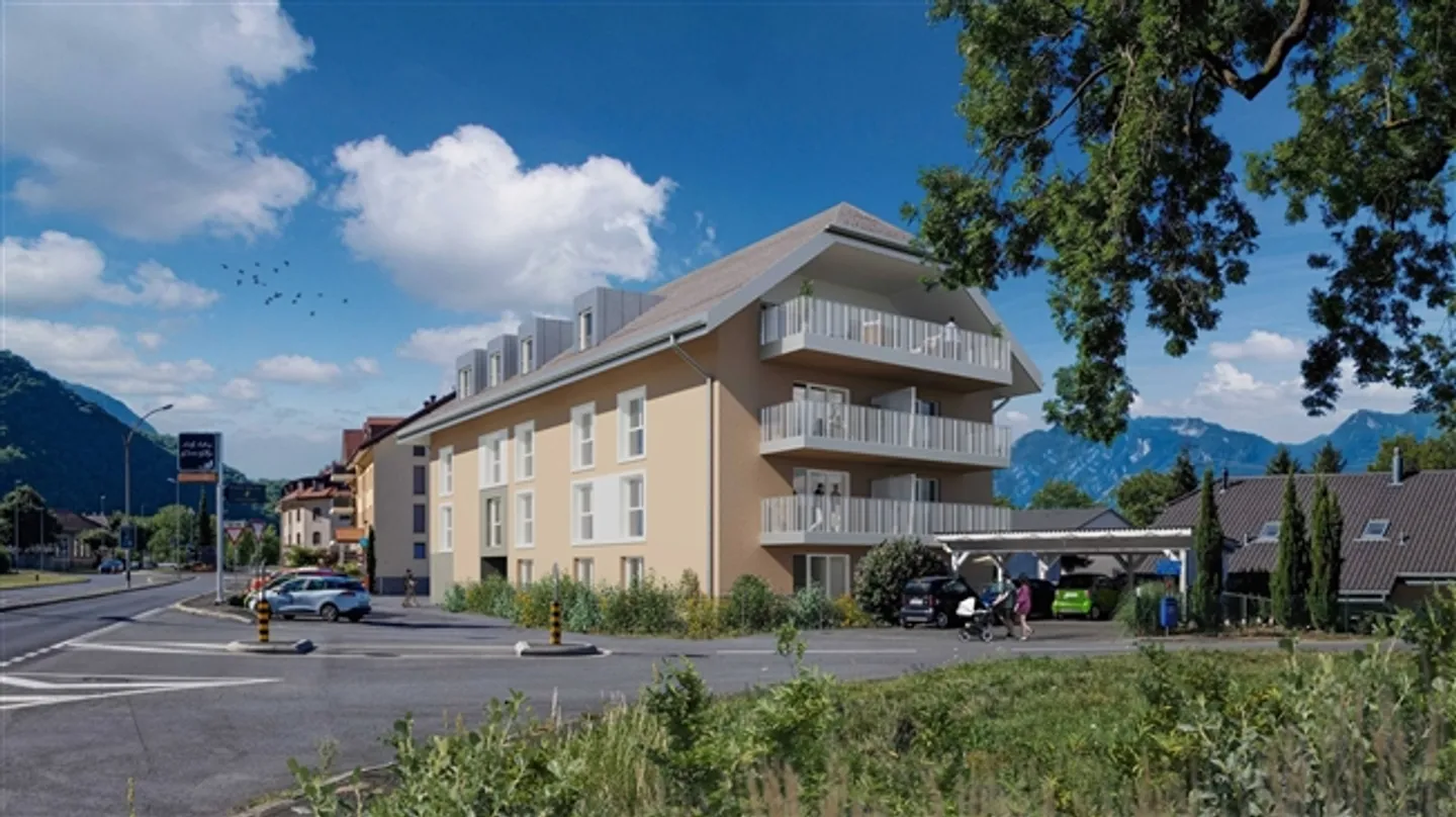 Appartement 2,5 pièces dans une nouvelle résidence. - Photo 6 sur 8