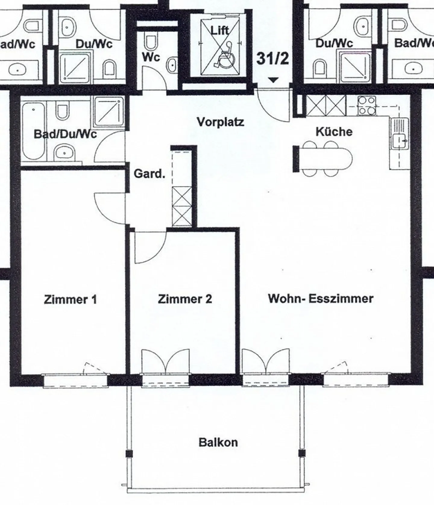 Appartement spacieux et lumineux avec grand balcon ! - Photo 7 sur 7